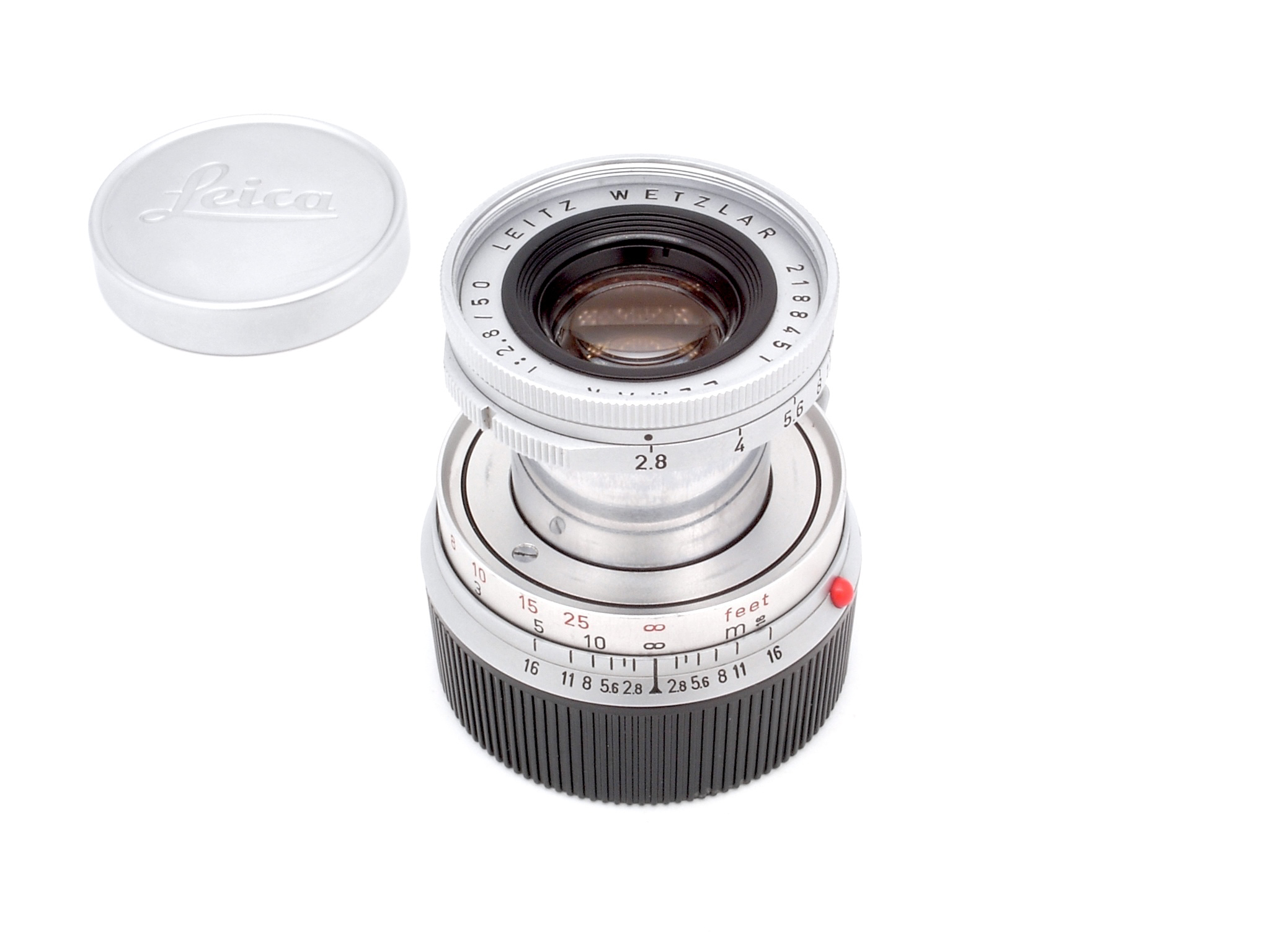 Leitz Elmar-M 2.8/50mm silver retractable