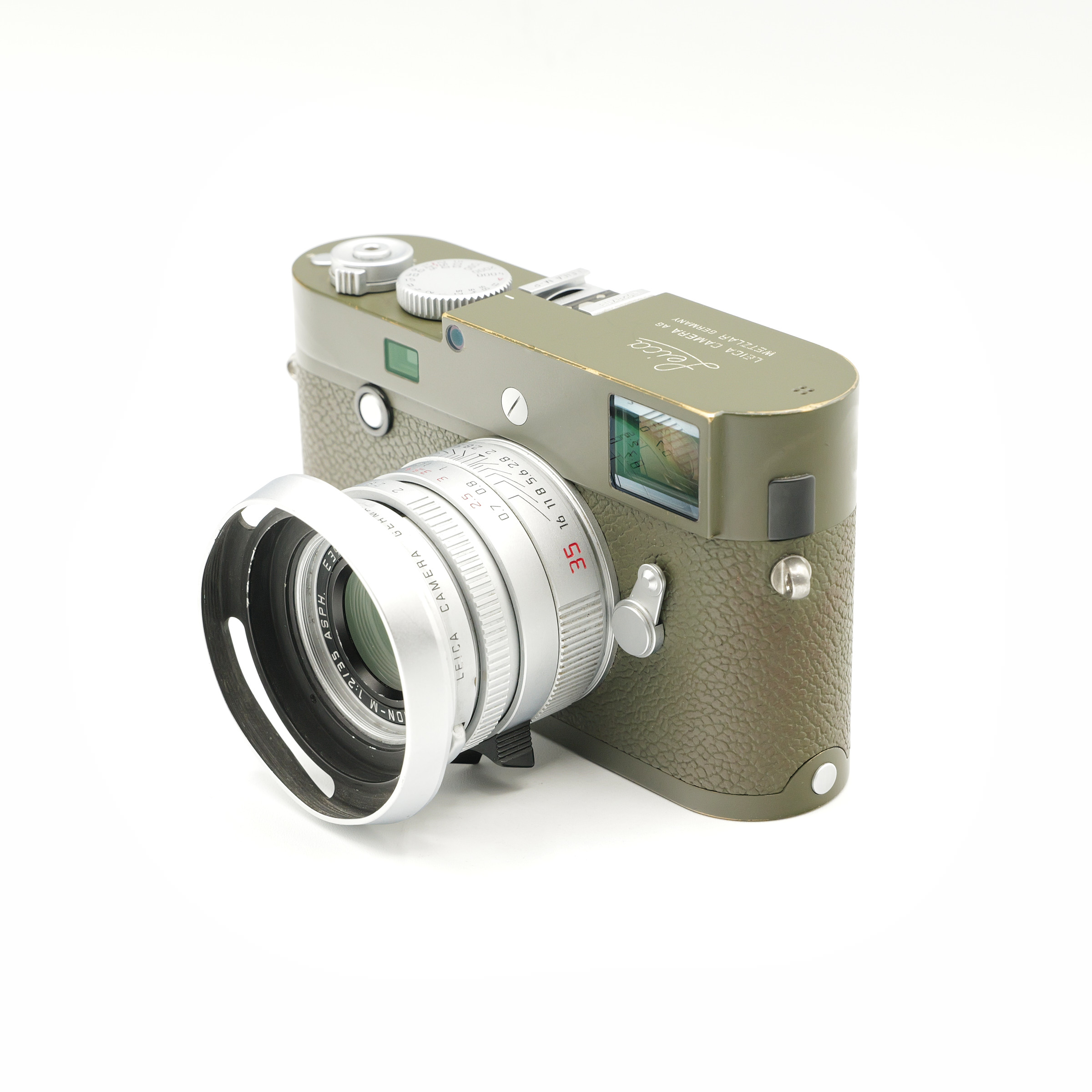Leica M-P typ 240 edizione SAFARI & Summicron-M 35 F2 argento