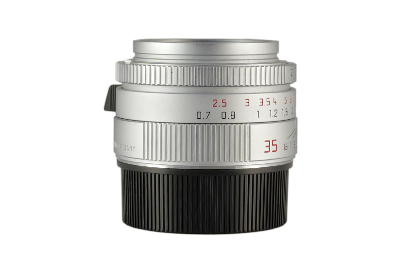 LEICA SUMMICRON-M 1:2/35 ASPH., silver chrome finish 11882