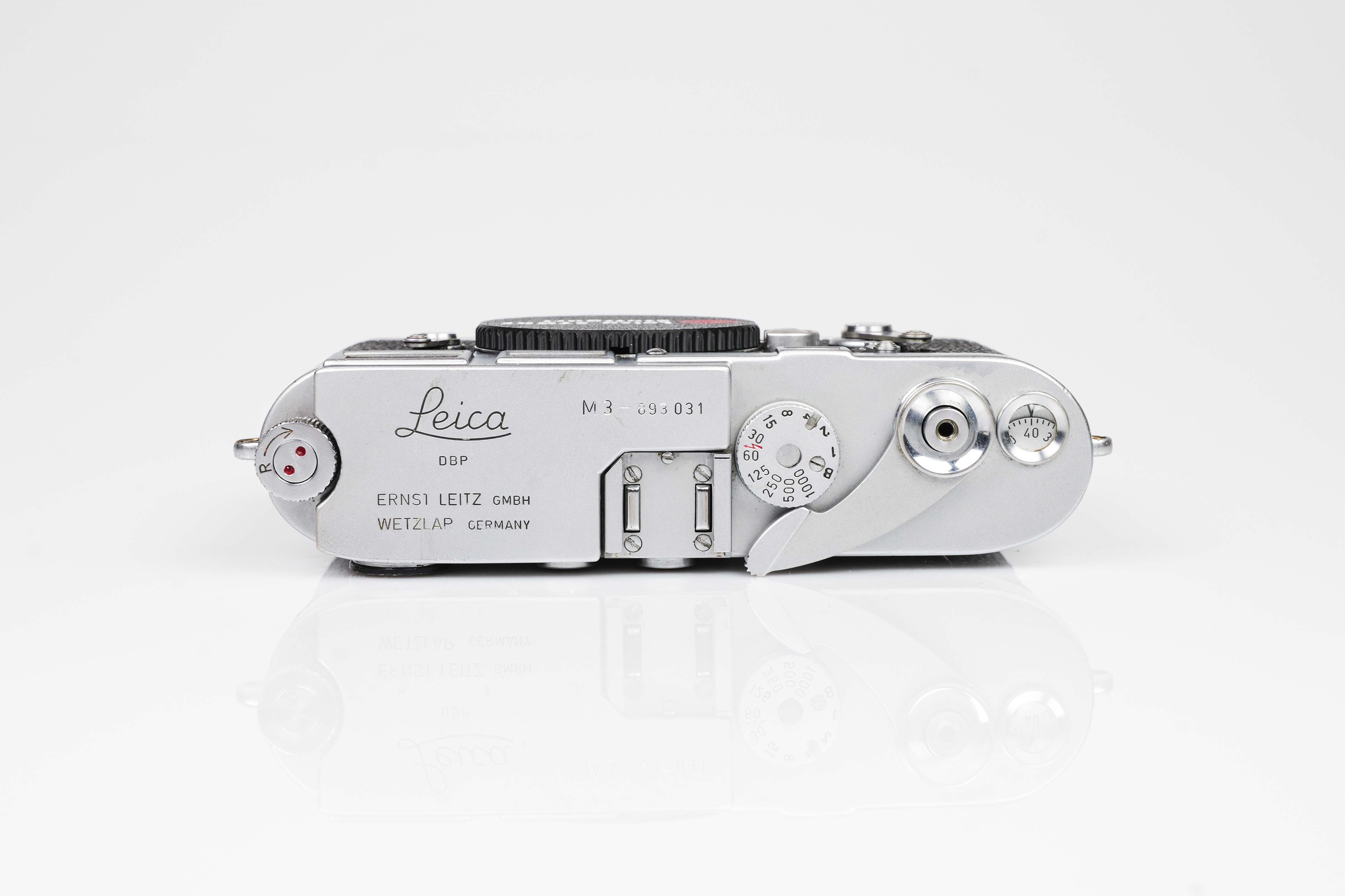 Leica M3 DS, silver chrome-plated
