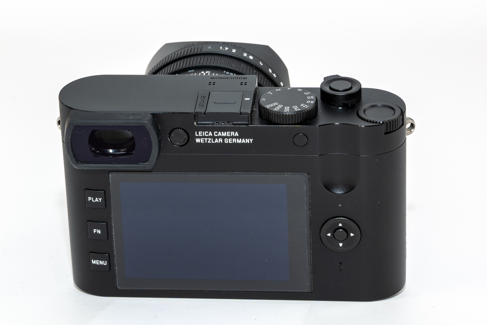 Leica Q2 Monochrom, schwarz, Vers. EU/US/JP