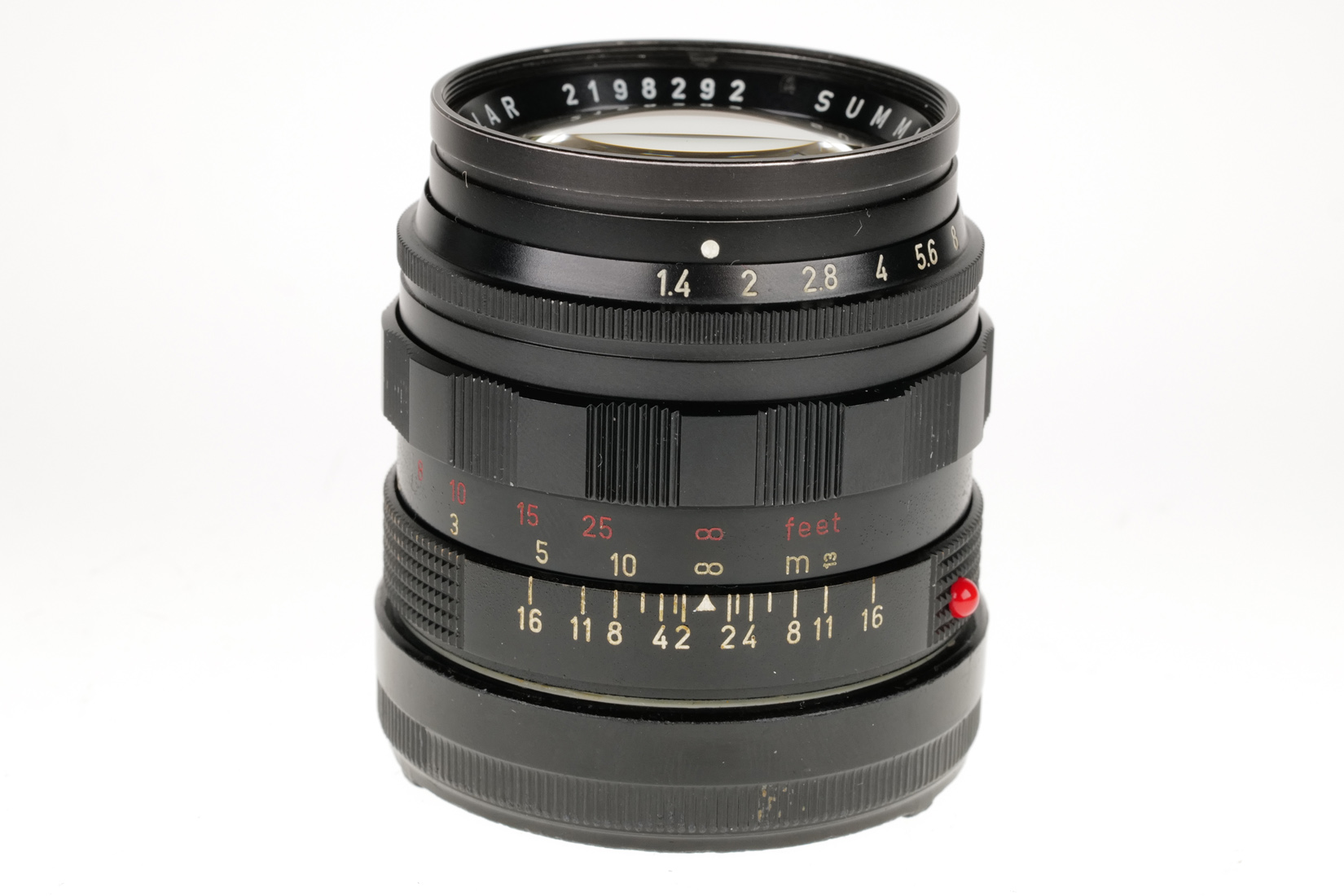 Leica Summilux-M 1:1,4/50mm, black paint  Leica Summilux-M 1:1,4/50mm, black paint