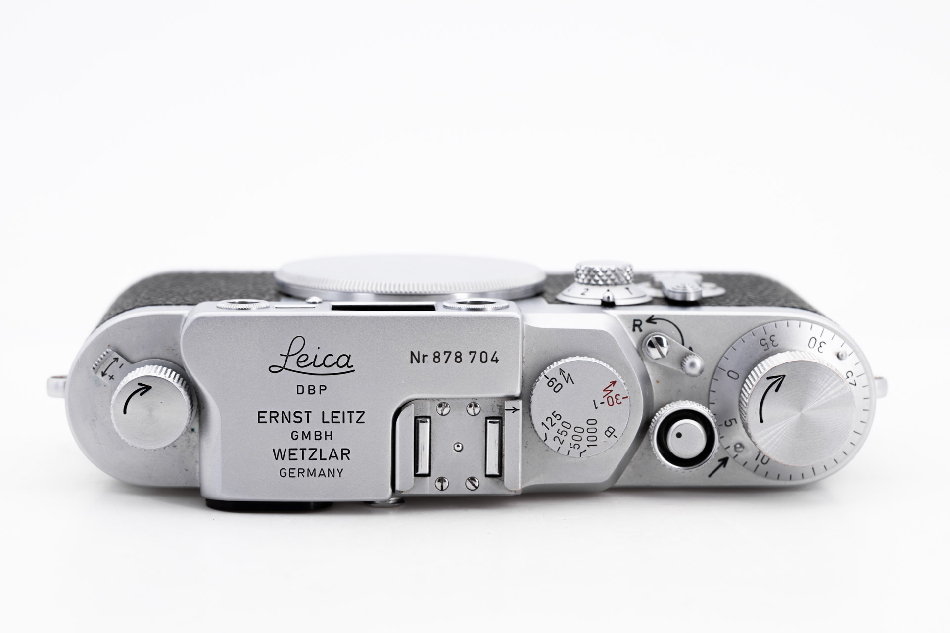 LEICA IIIg Silbern verchromt