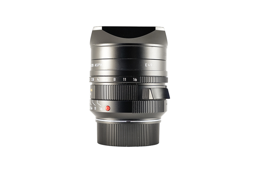 LEICA SUMMILUX-M 1.4/28 ASPH. black anodized. 11668 LEICA SUMMILUX-M 1.4/28 ASPH. black anodized. 11668
