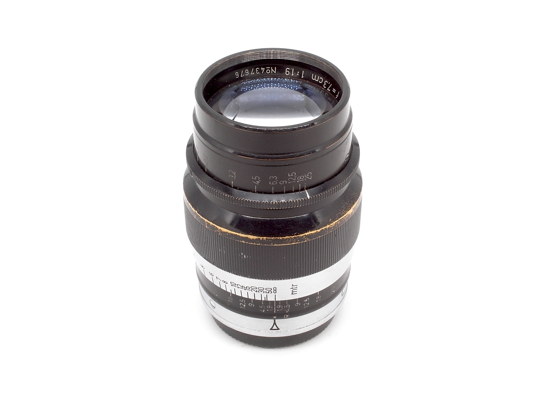 Leitz Hektor 1.9/7.3 cm black paint