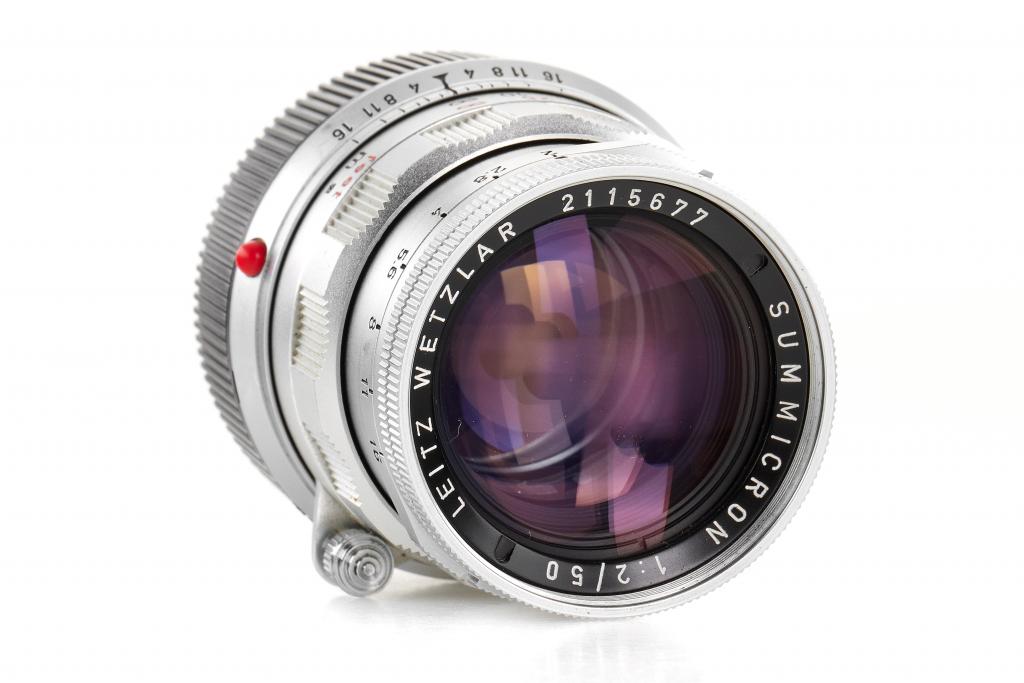 Leica Summicron rigid 11818 2/50mm chrome