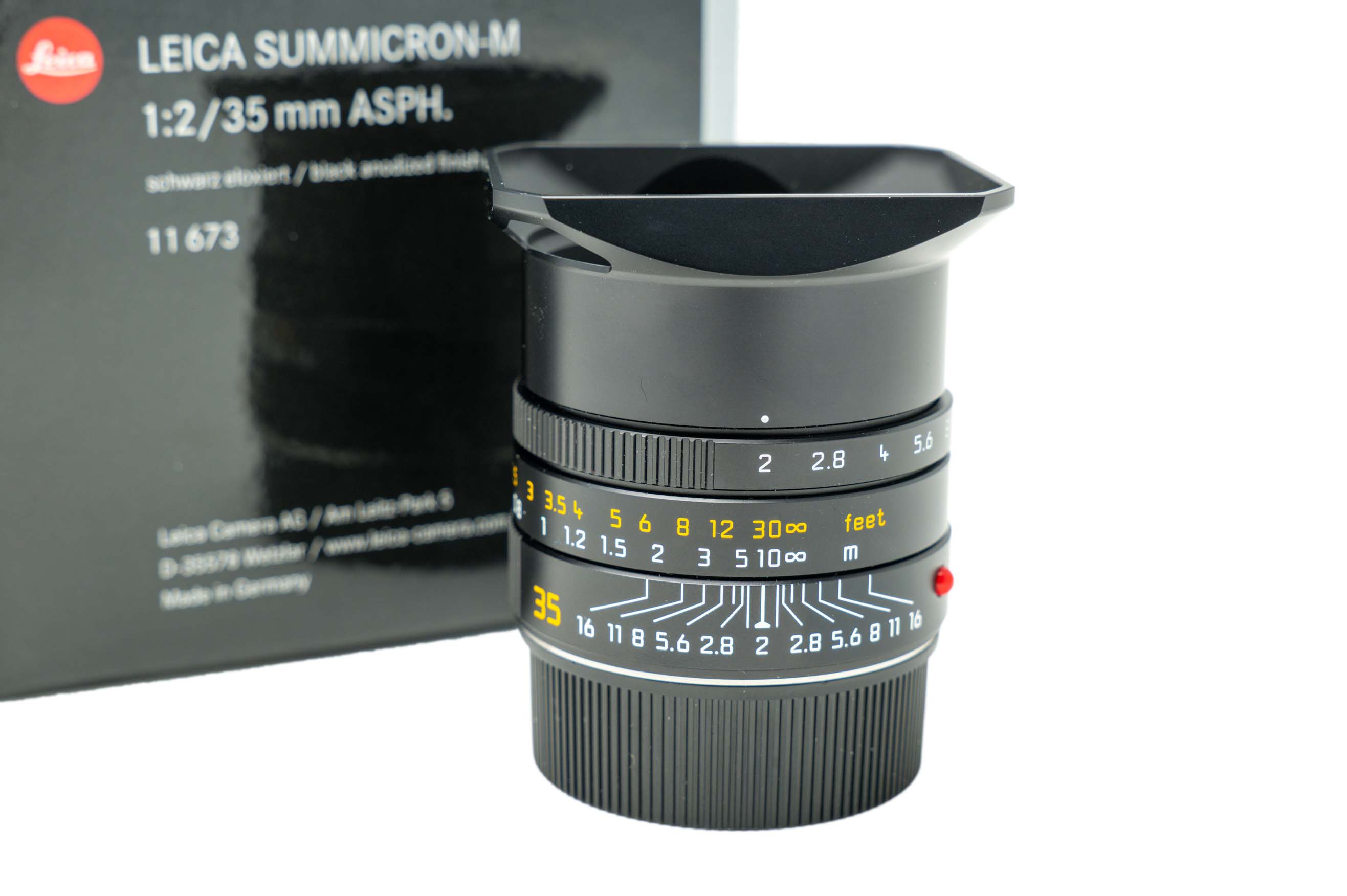  Leica SUMMICRON-M 2/35mm ASPH., black - 11673