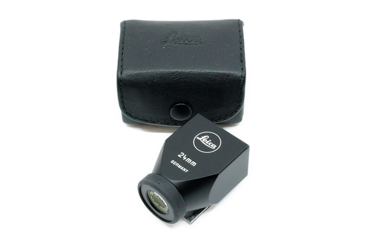 Leica 24 mm mirror viewfinder, black lacquered (12026)