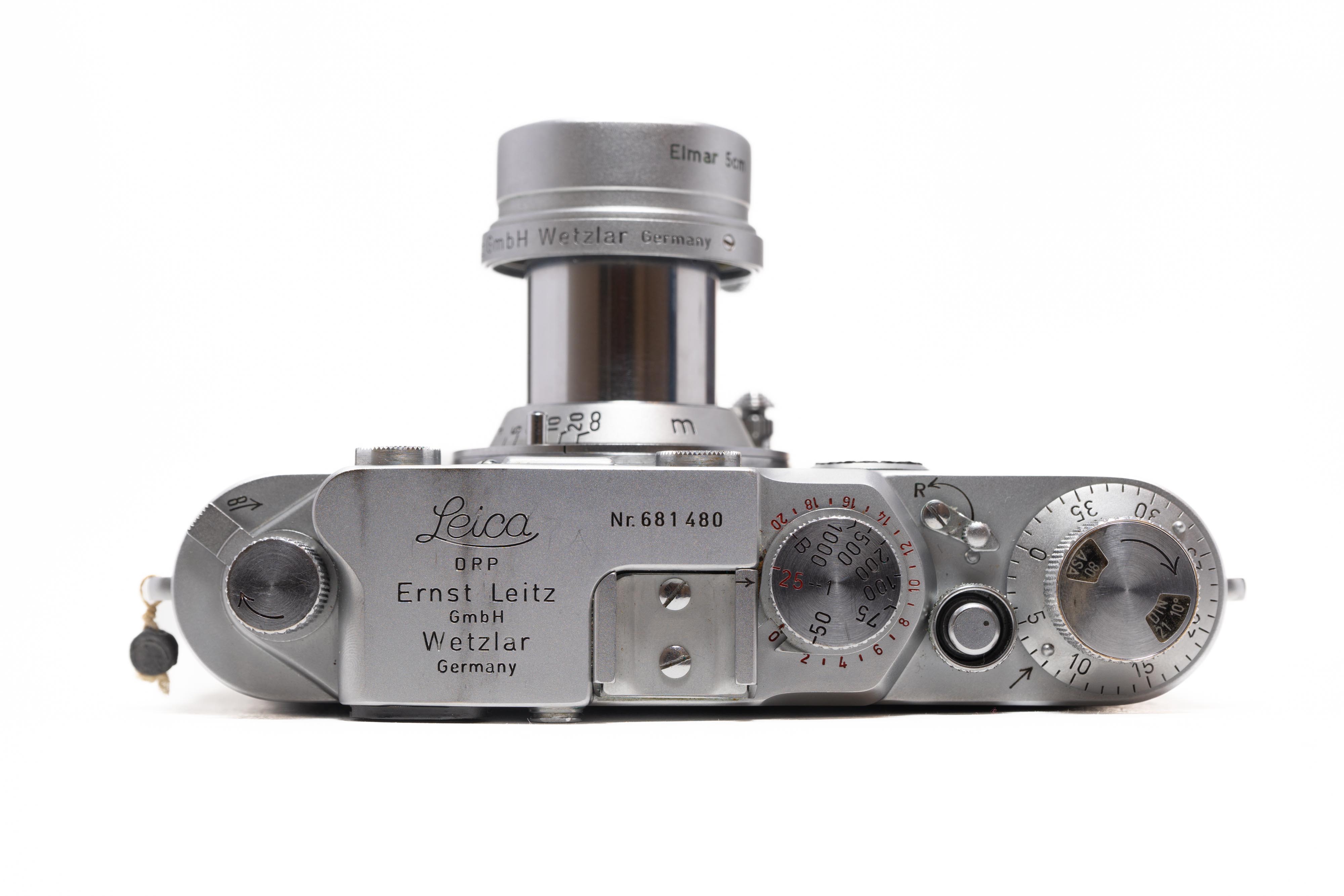 Leica IIF red dial mit Elmar 3.5/5cm