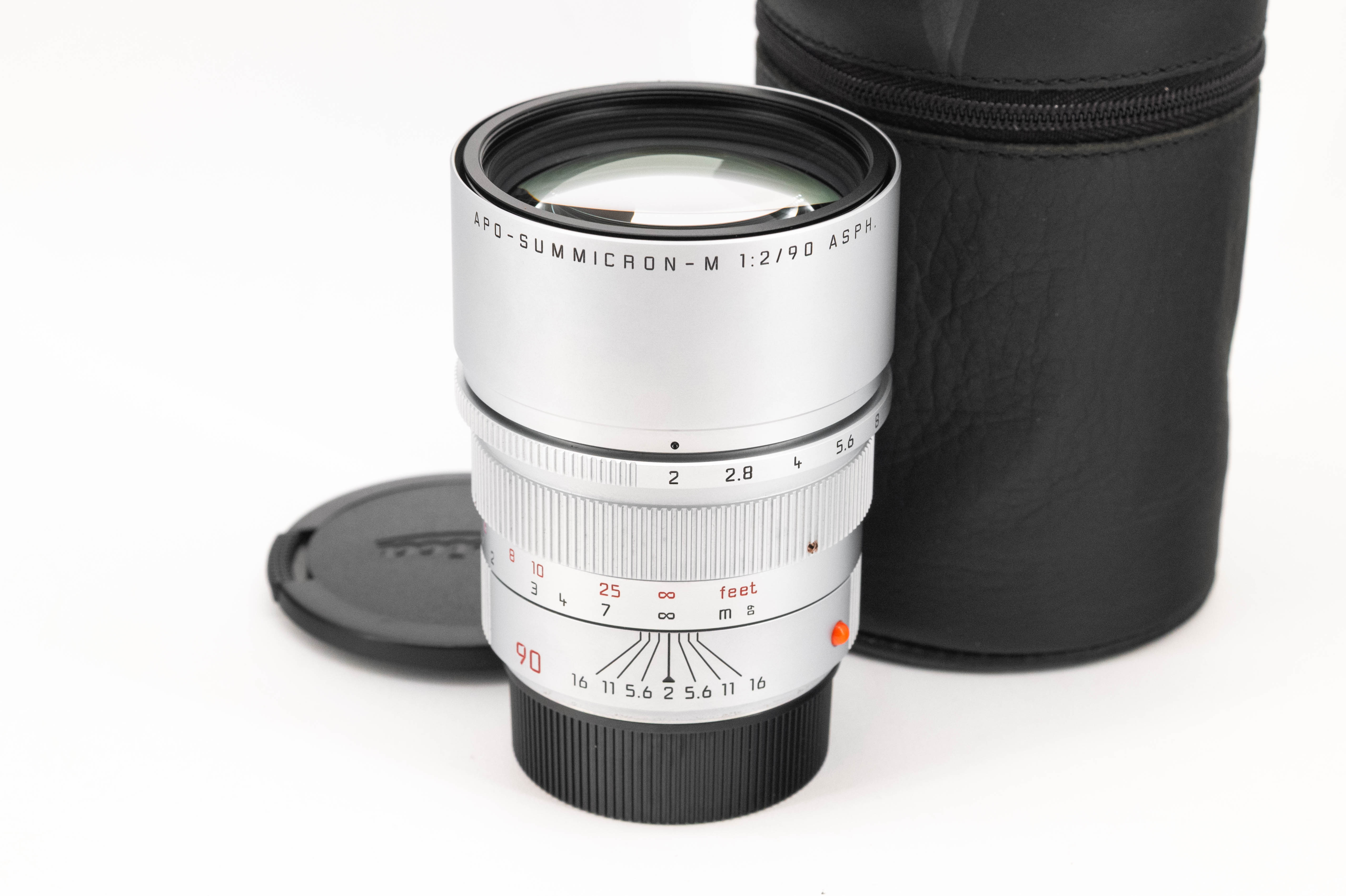 Leica APO-Summicron-M 90mm f/2 ASPH Silver Chrome 11885