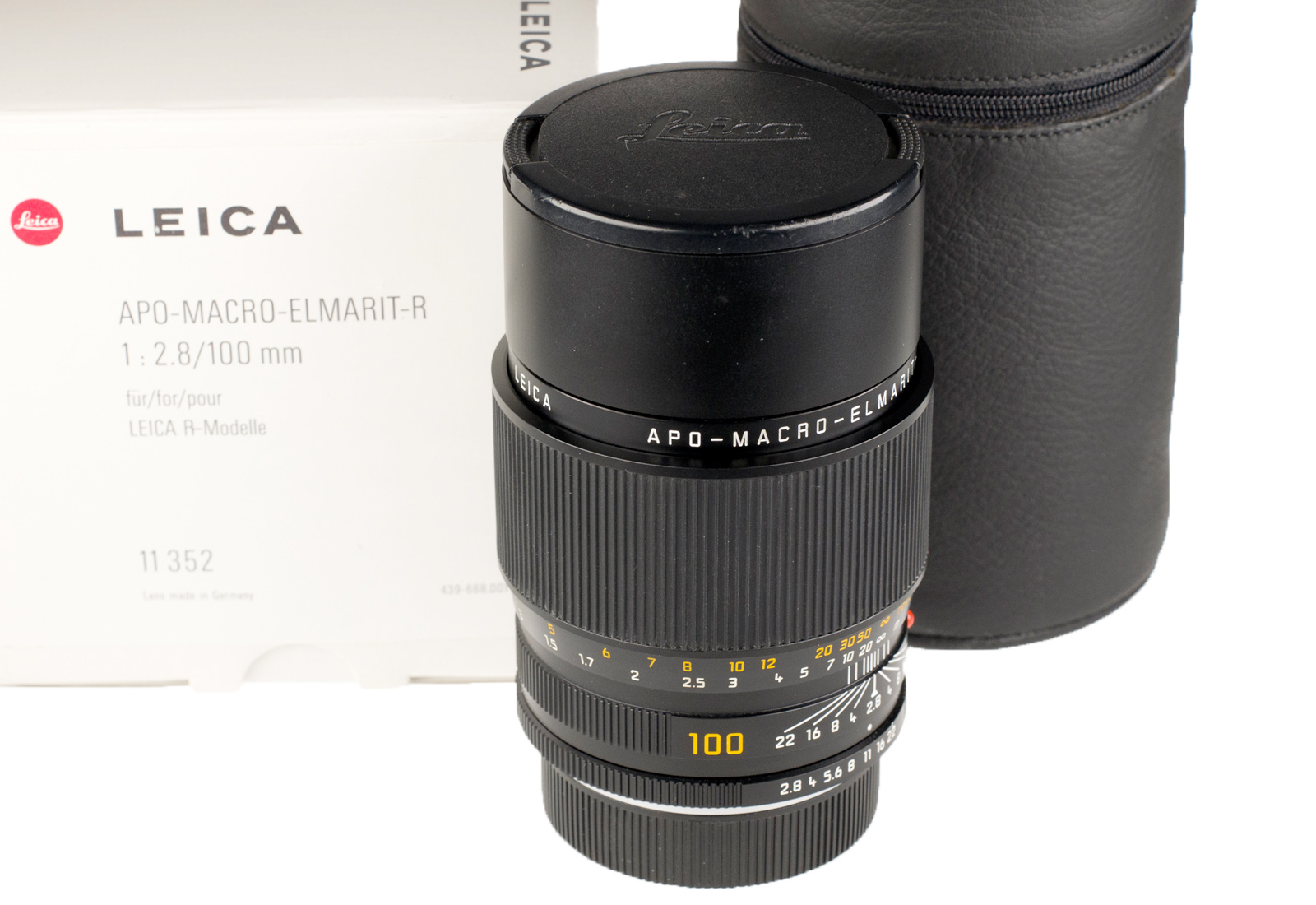 Leica APO-Macro-Elmarit-R 1:2,8/100mm ROM, schwarz 11352