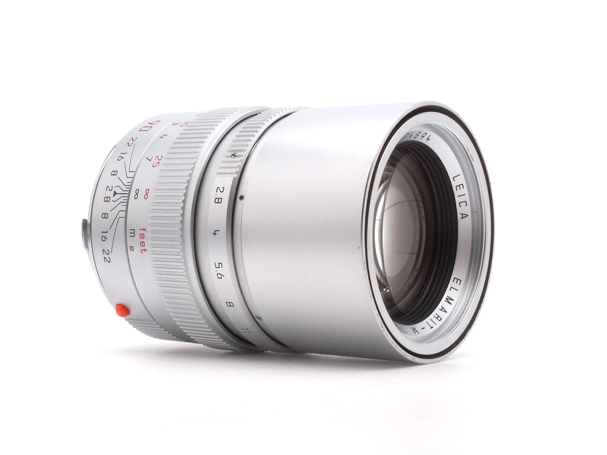 Leica Elmarit-M 2,8/90mm silver chrome