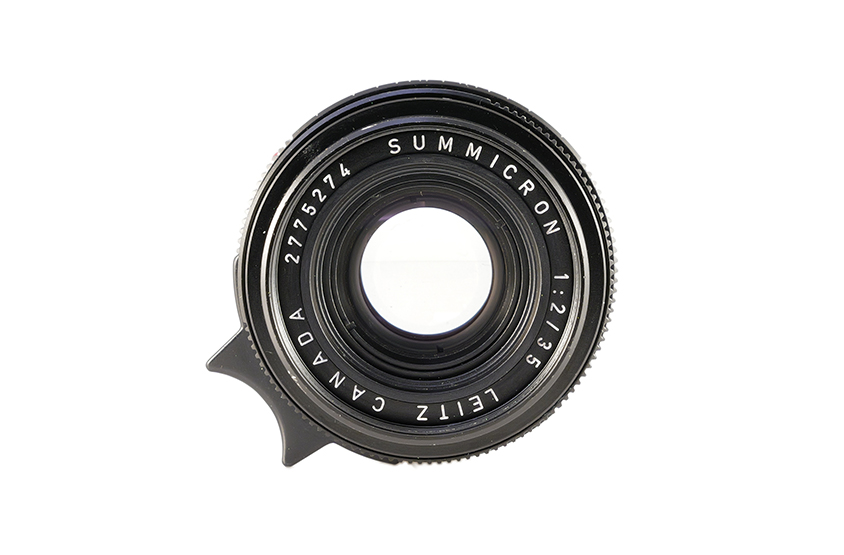 Leitz Canada Summicron 1:2/35, schwarz eloxiert 11309