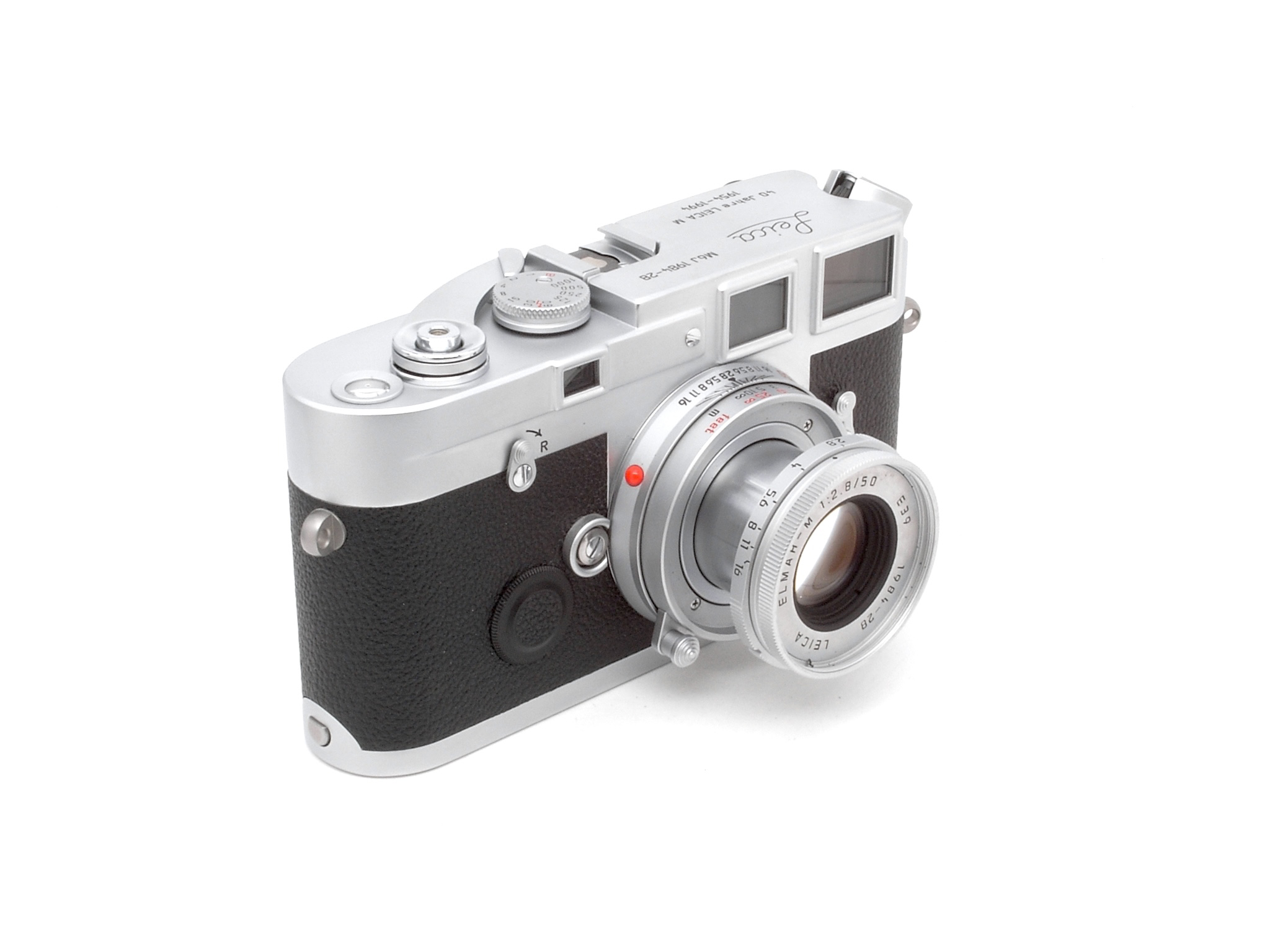 Leica M6J silver chrome set