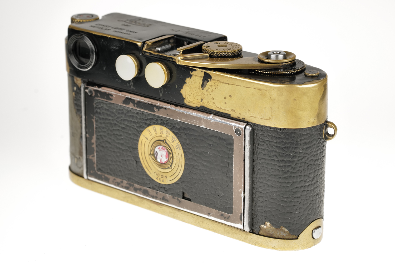 Leica M2 black paint Button Rewind