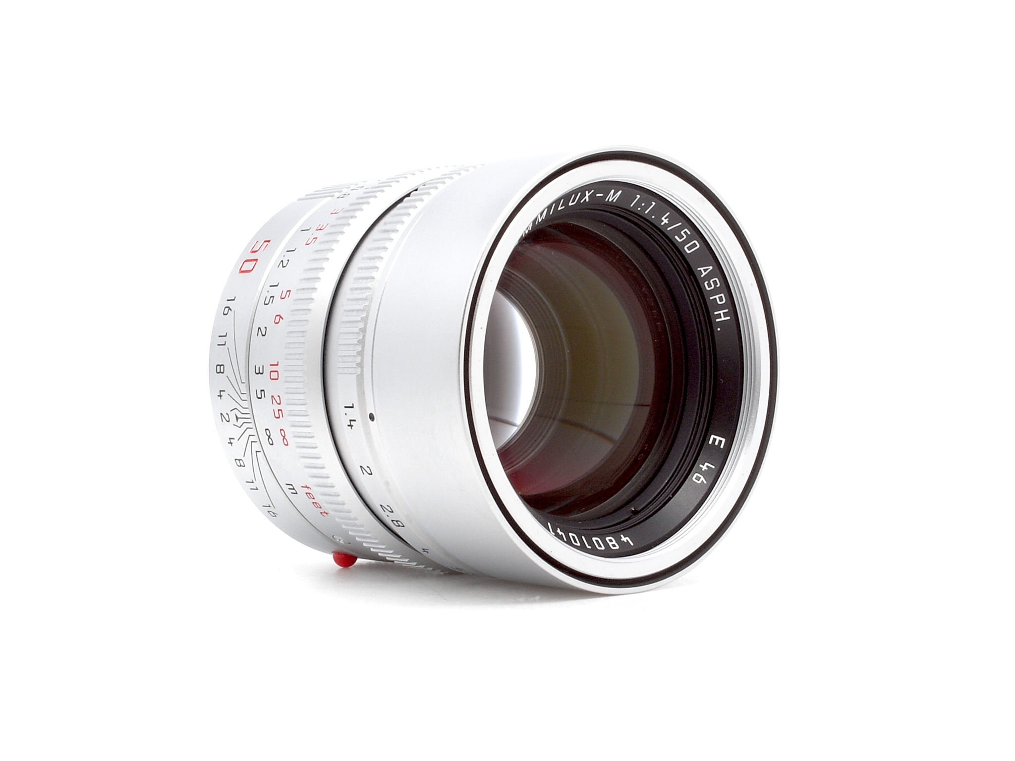 Leica Summilux-M 1.4/50mm ASPH. silbern 6Bit