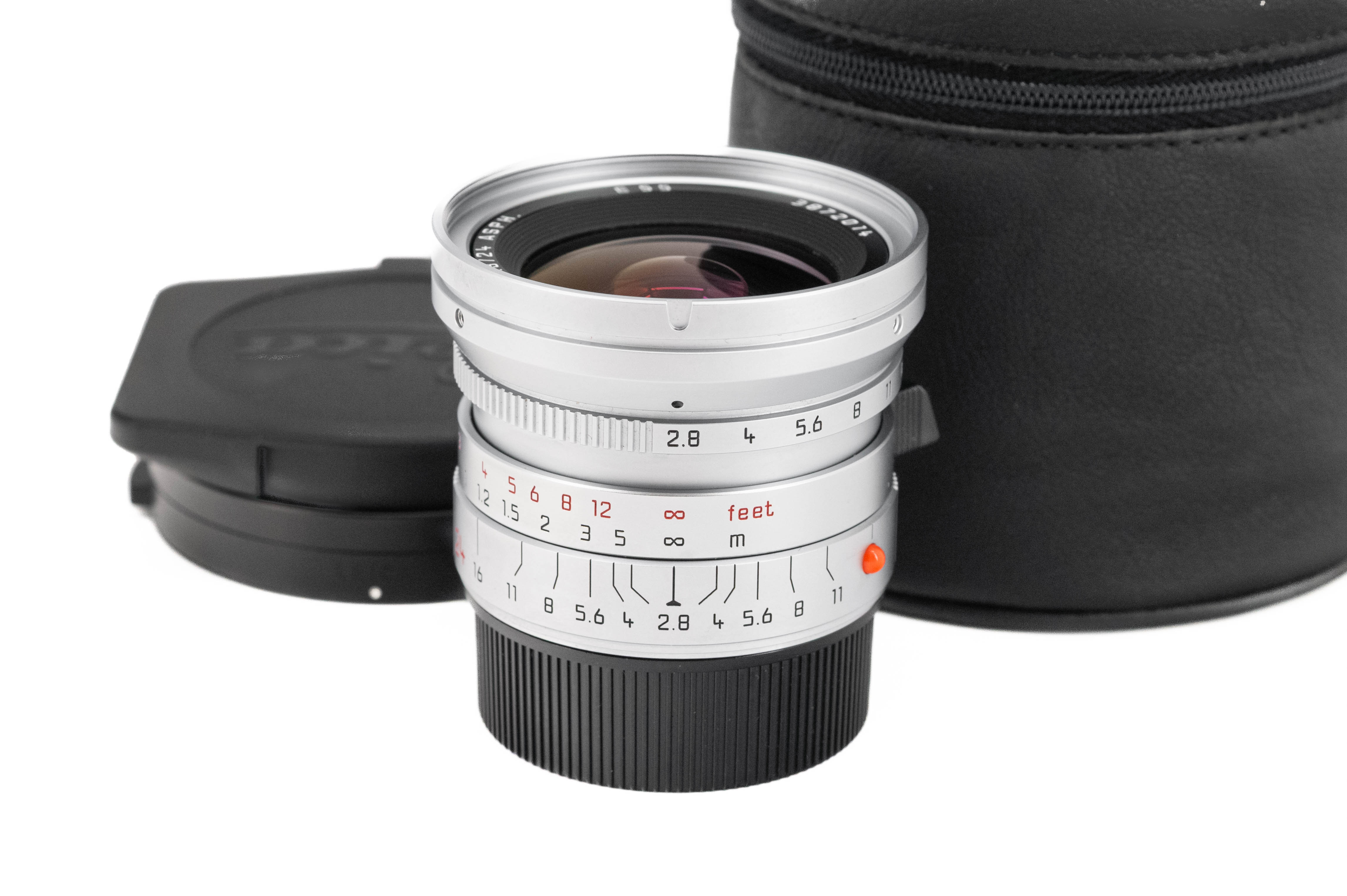 Leica Elmarit-M 24 mm f/2,8 ASPH Argento Cromo 11898