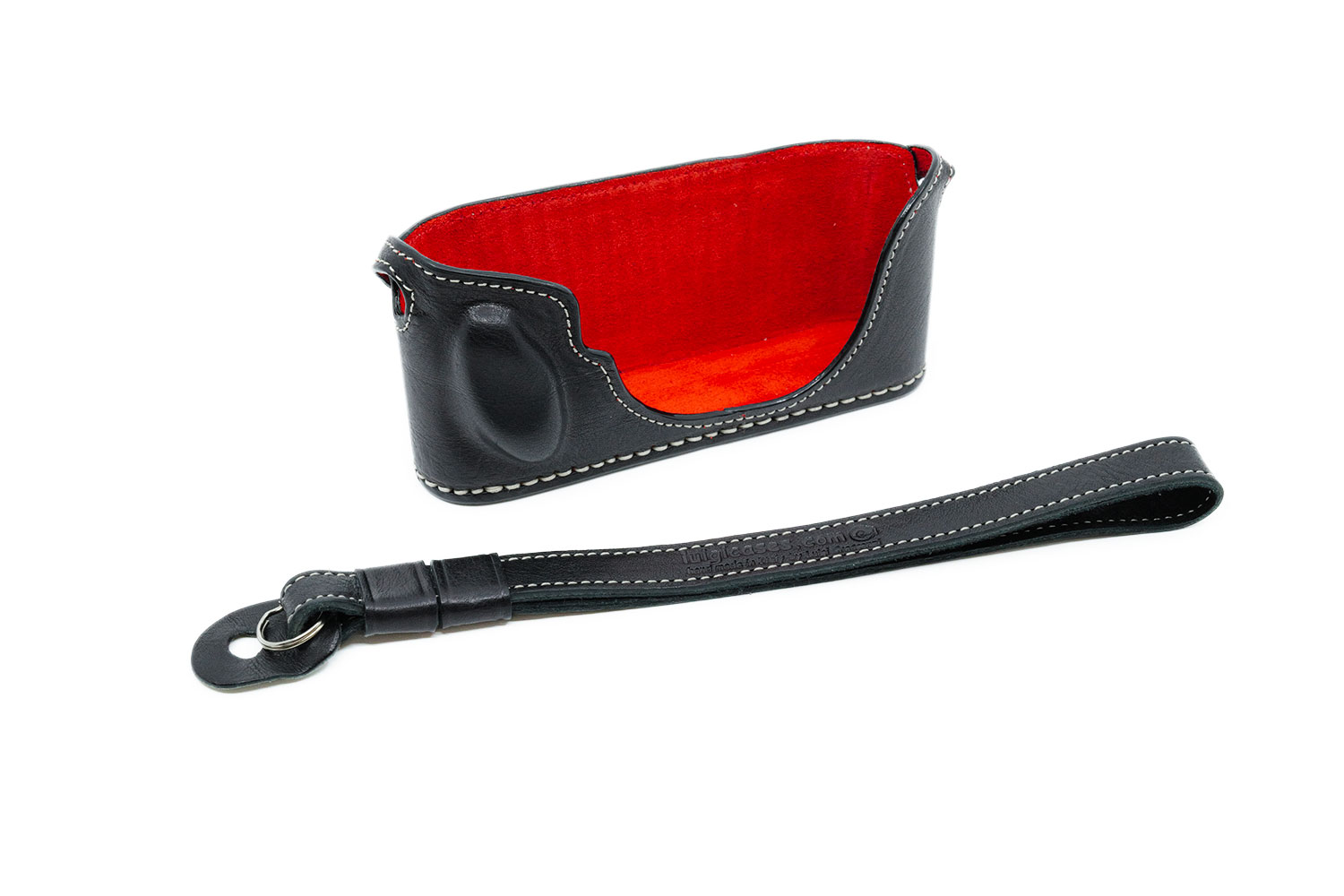 Leica IIIf Blackpaint, silver (Custom Repaint by BrassToBlack)