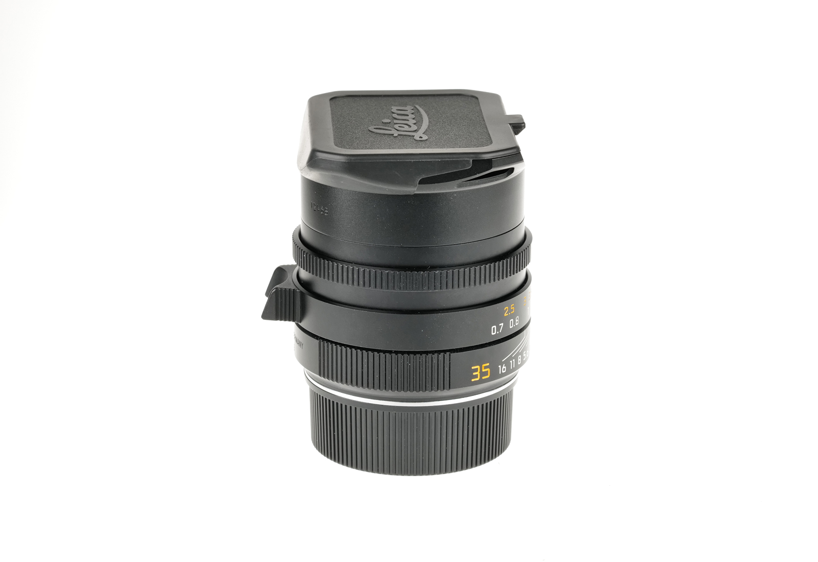LEICA SUMMILUX-M 1：1.4／35mm ASPH 11663 LEICA SUMMILUX-M 1.4/35mm ASPH., black anodized 11663