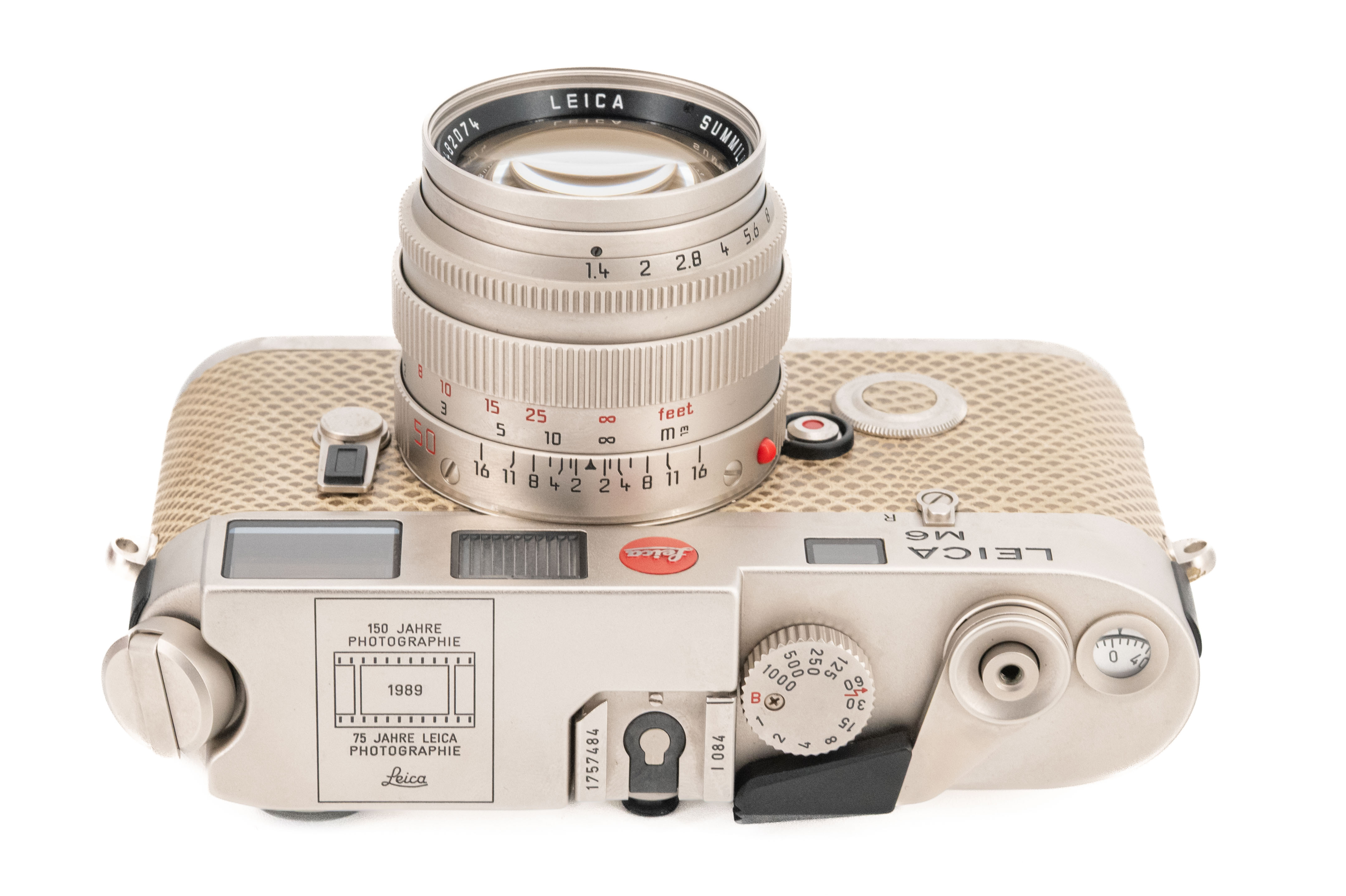 Leica M6 Platinum Set 150 Jahre Photography 10450