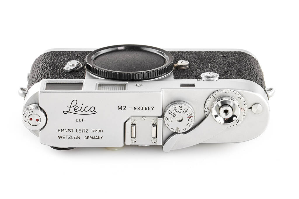 Leica M2 chrome button rewind outfit