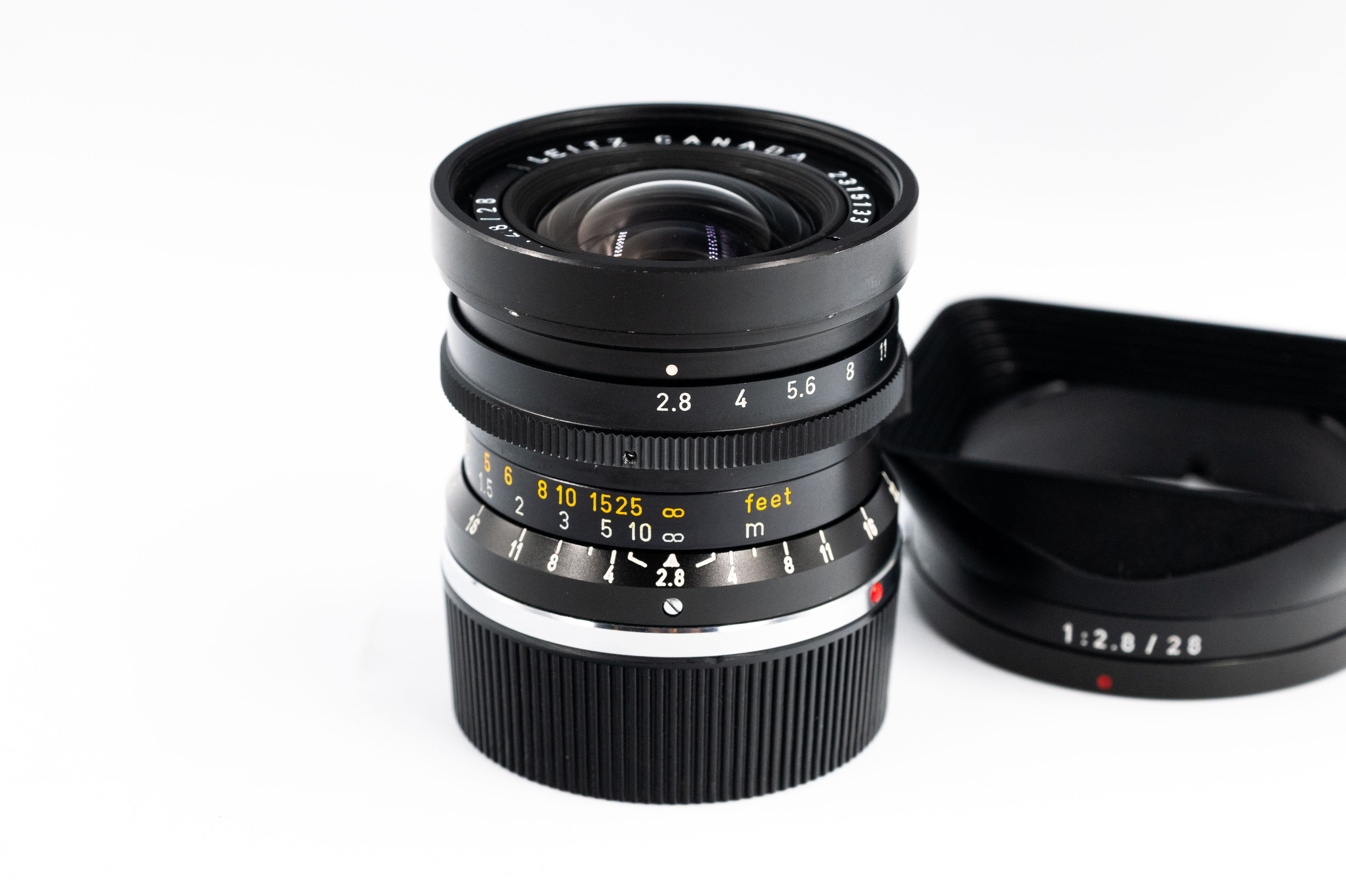 Leica Elmarit-M 28mm f/2.8 Transitional 11801 Leica Elmarit-M 28mm f/2.8 Transitional 11801