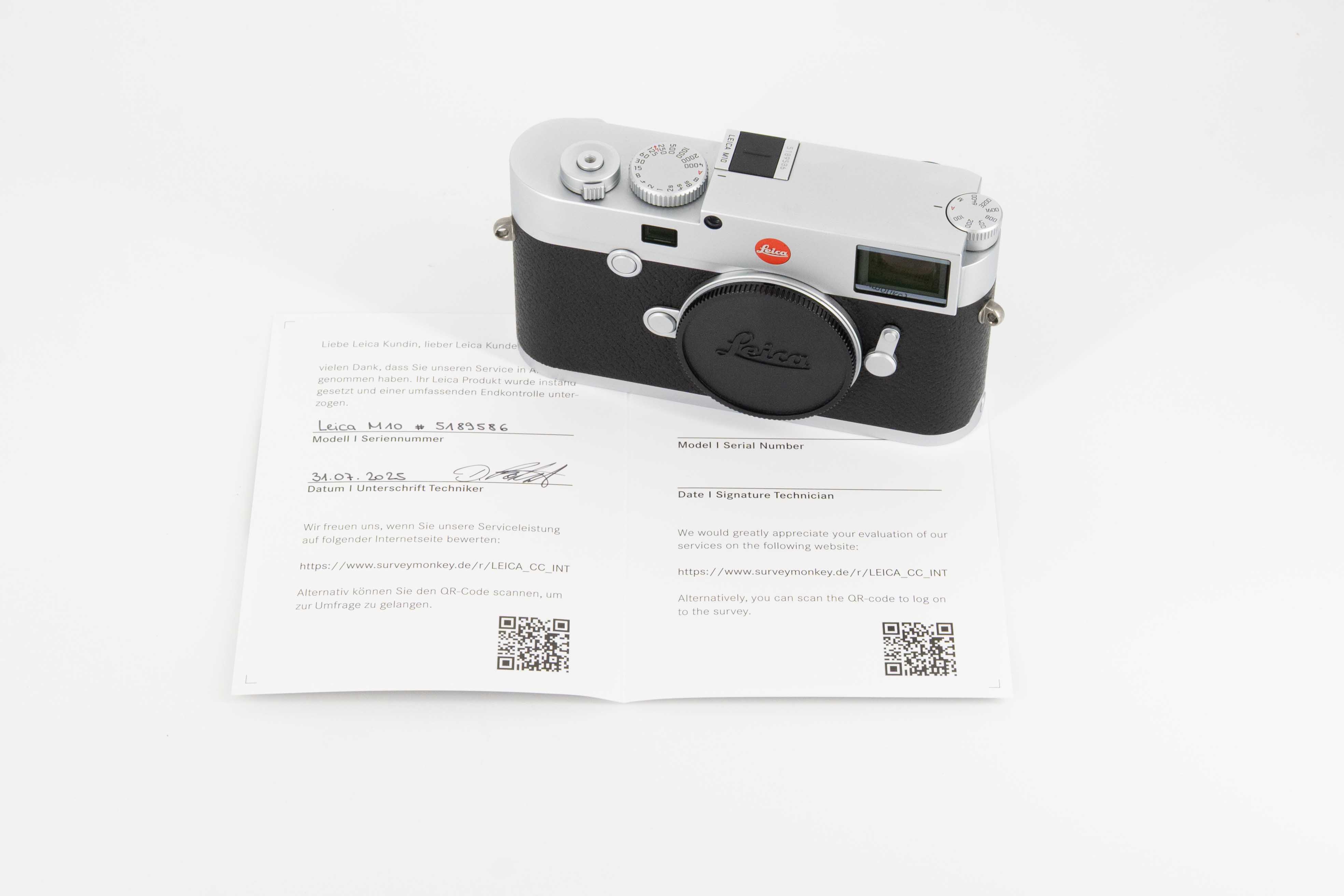 M10, silver chrome-plated