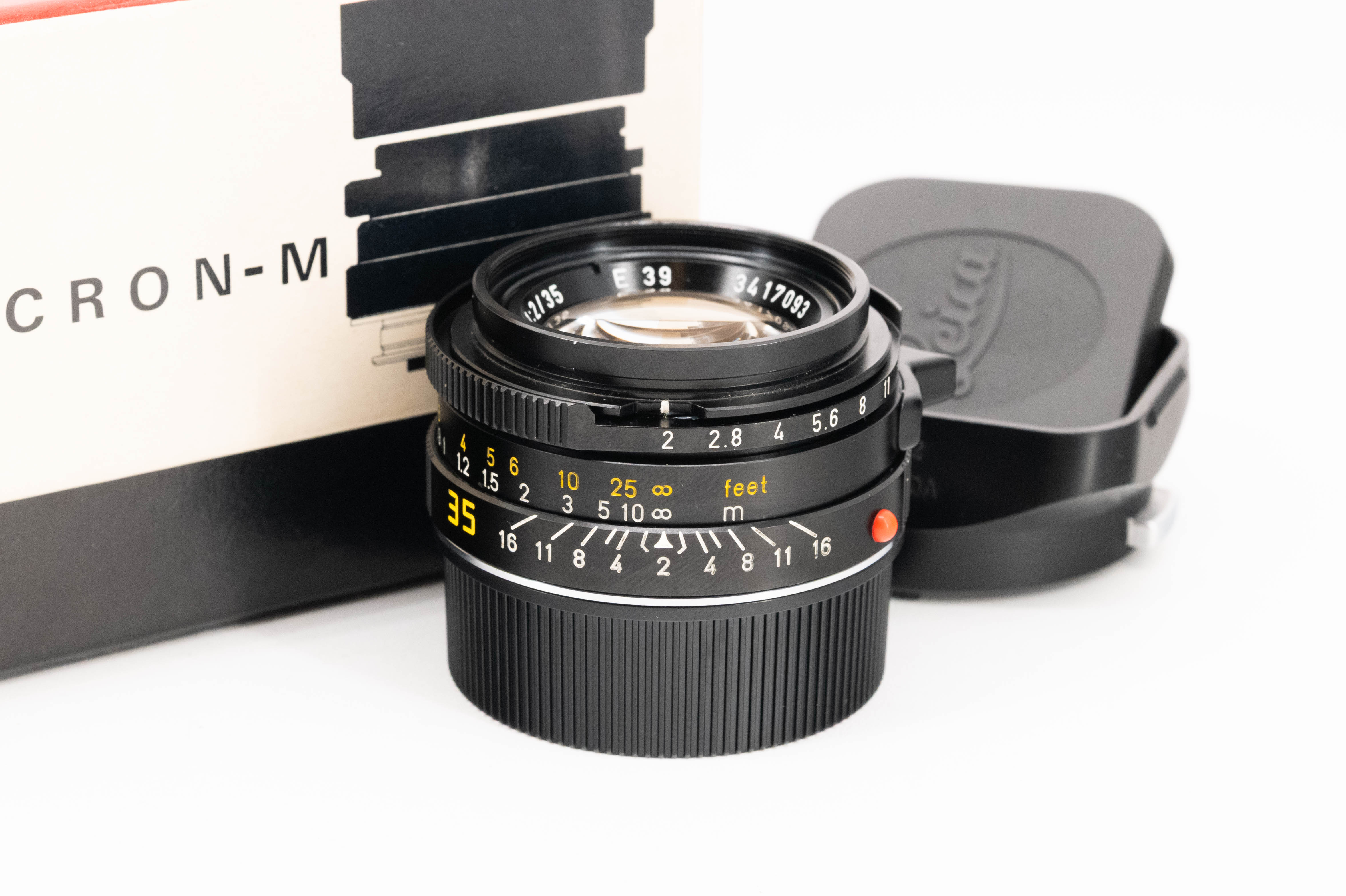 Leica Summicron-M 35 mm f/2 V4 nero 11310