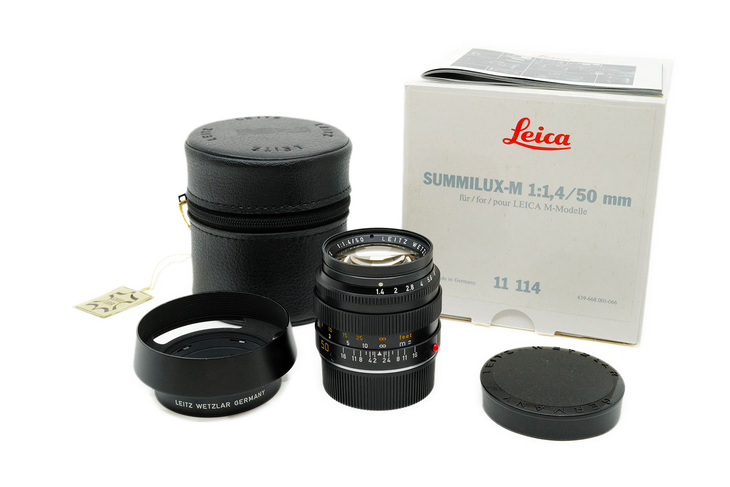 Leica Summilux-M 1.4/50mm black V2 (11114)