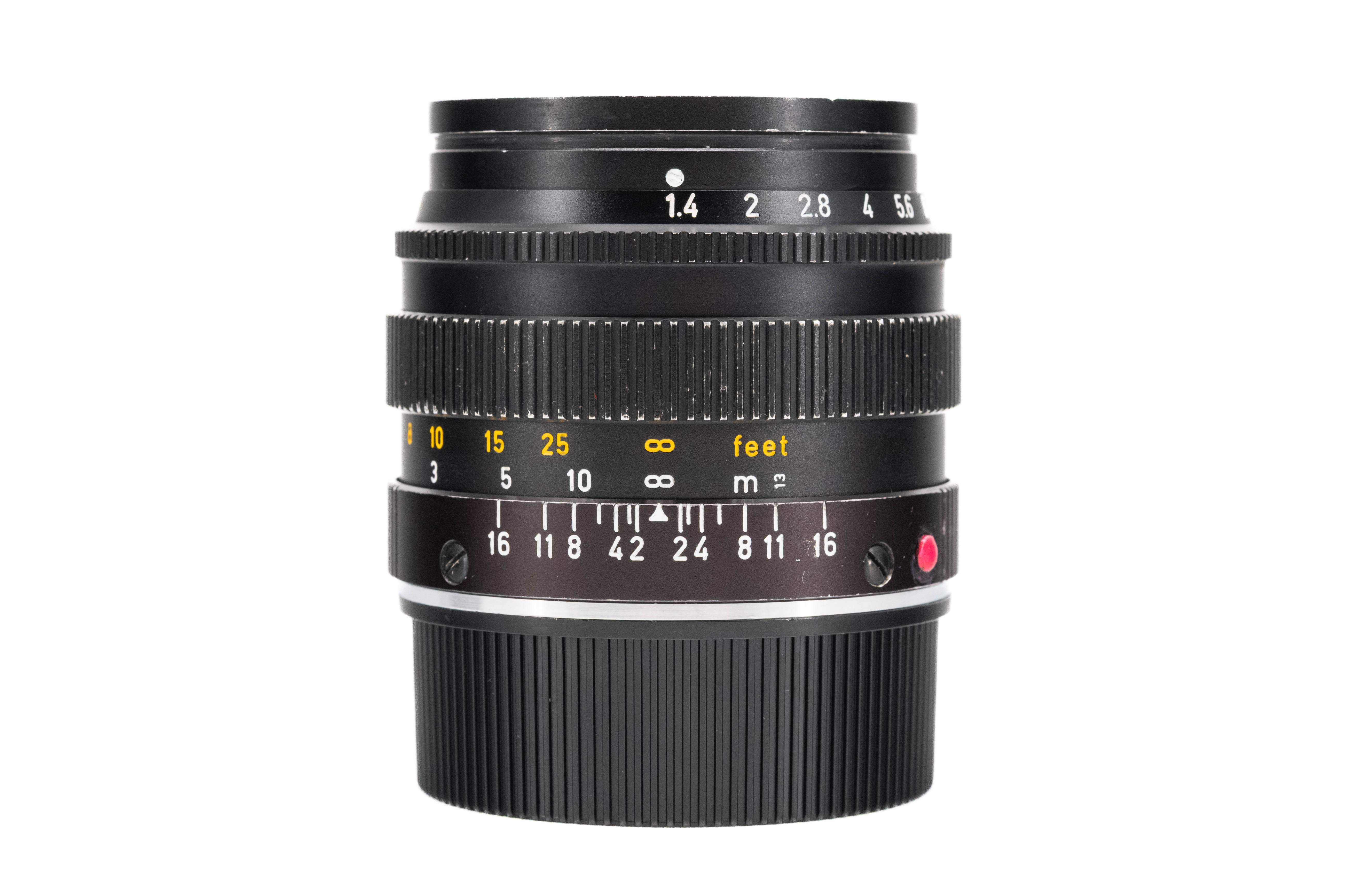 Leica Summilux-M 50mm f/1.4 Schwarz 11114