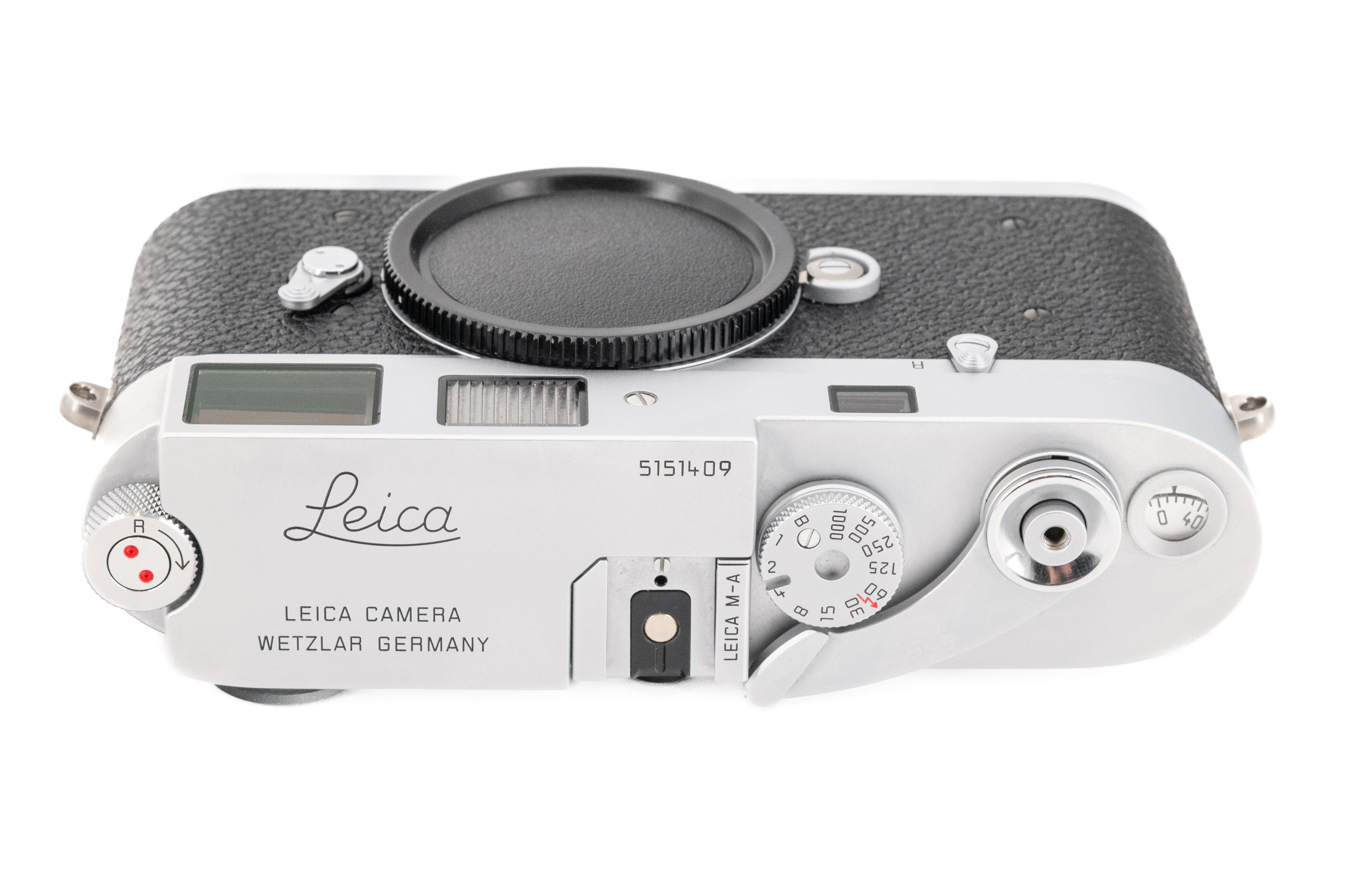 Leica Ex-Demo M-A typ 127 Silver Chrome 10371