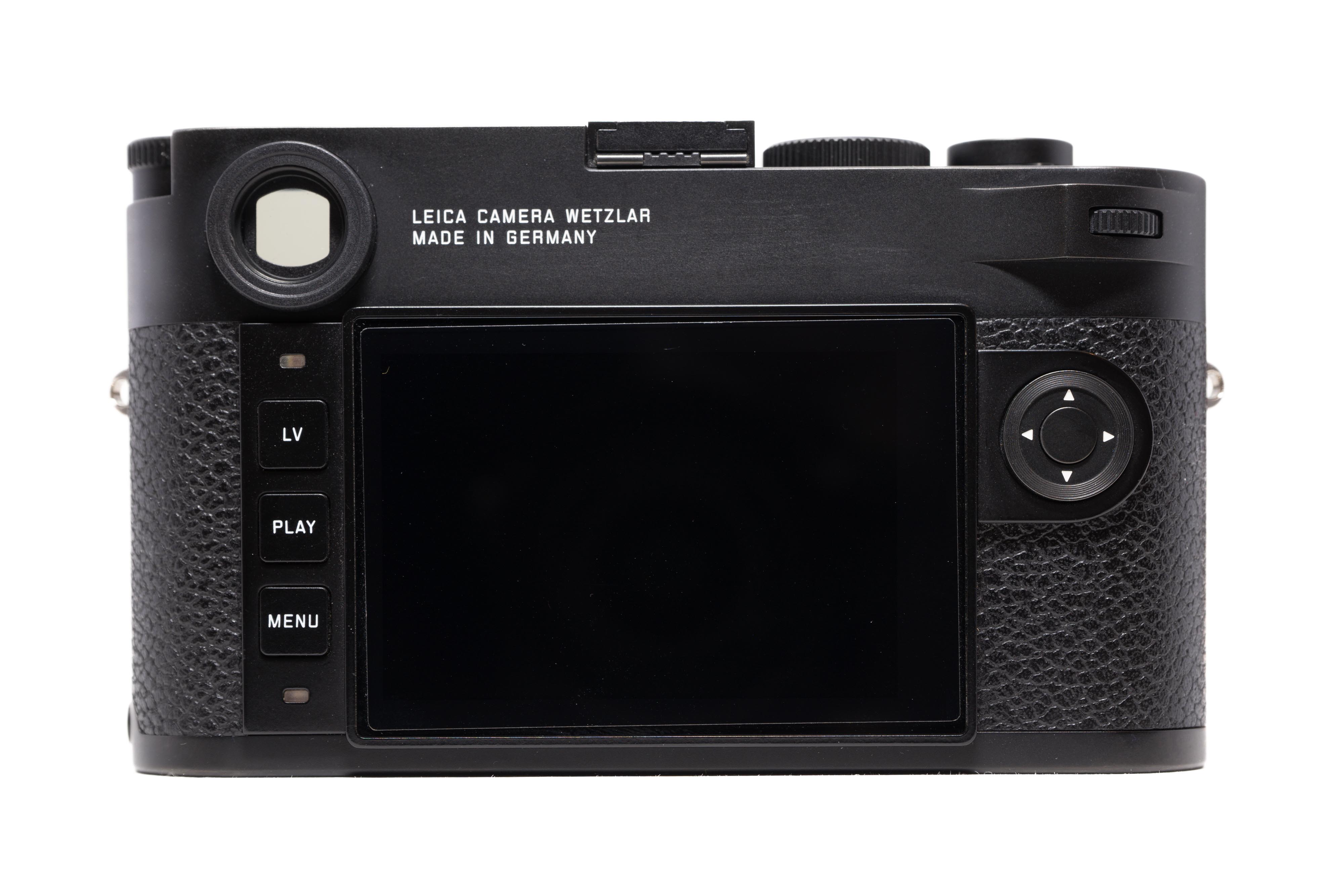 Leica M10, black chrome finish