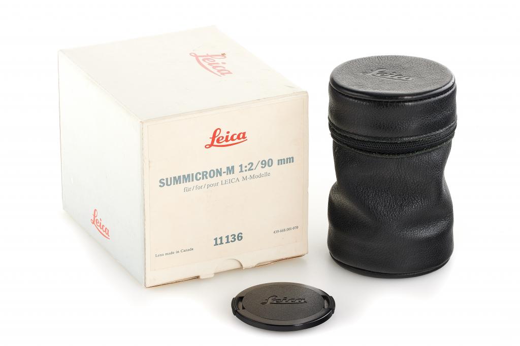 Leica Summicron-M 11136 2/90mm black