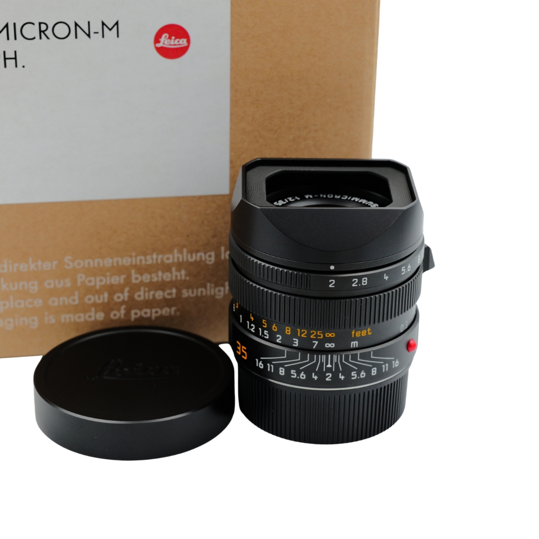 LEICA APO-SUMMICRON-M 35mm f/2 ASPH., black anodized finish