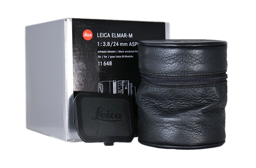 LEICA ELMAR-M 3.8/24mm ASPH., black anodized 11648