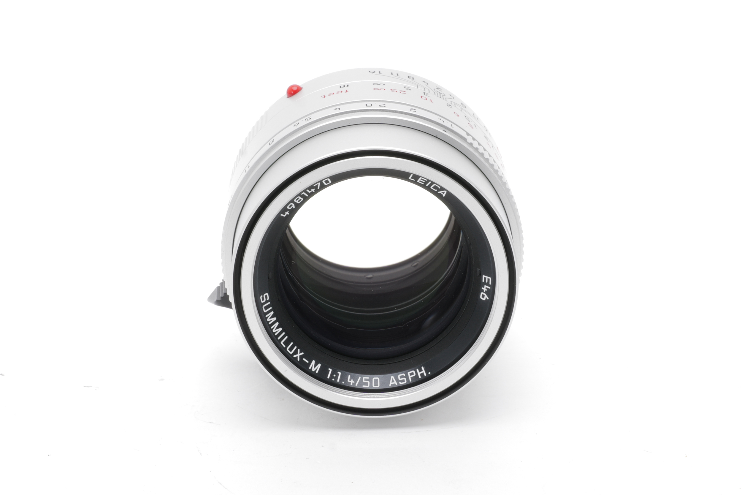 LEICA SUMMILUX-M 1.4/50mm ASPH., silbern elox.