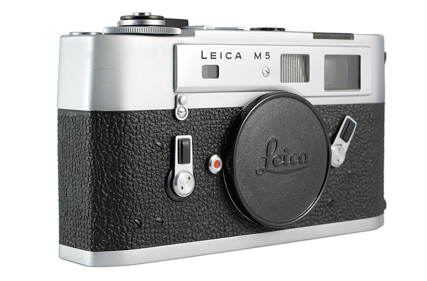 Leica M5 silver chrome finish 10501