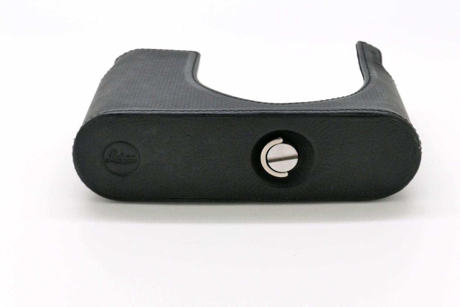 Leica Q black leather half-case