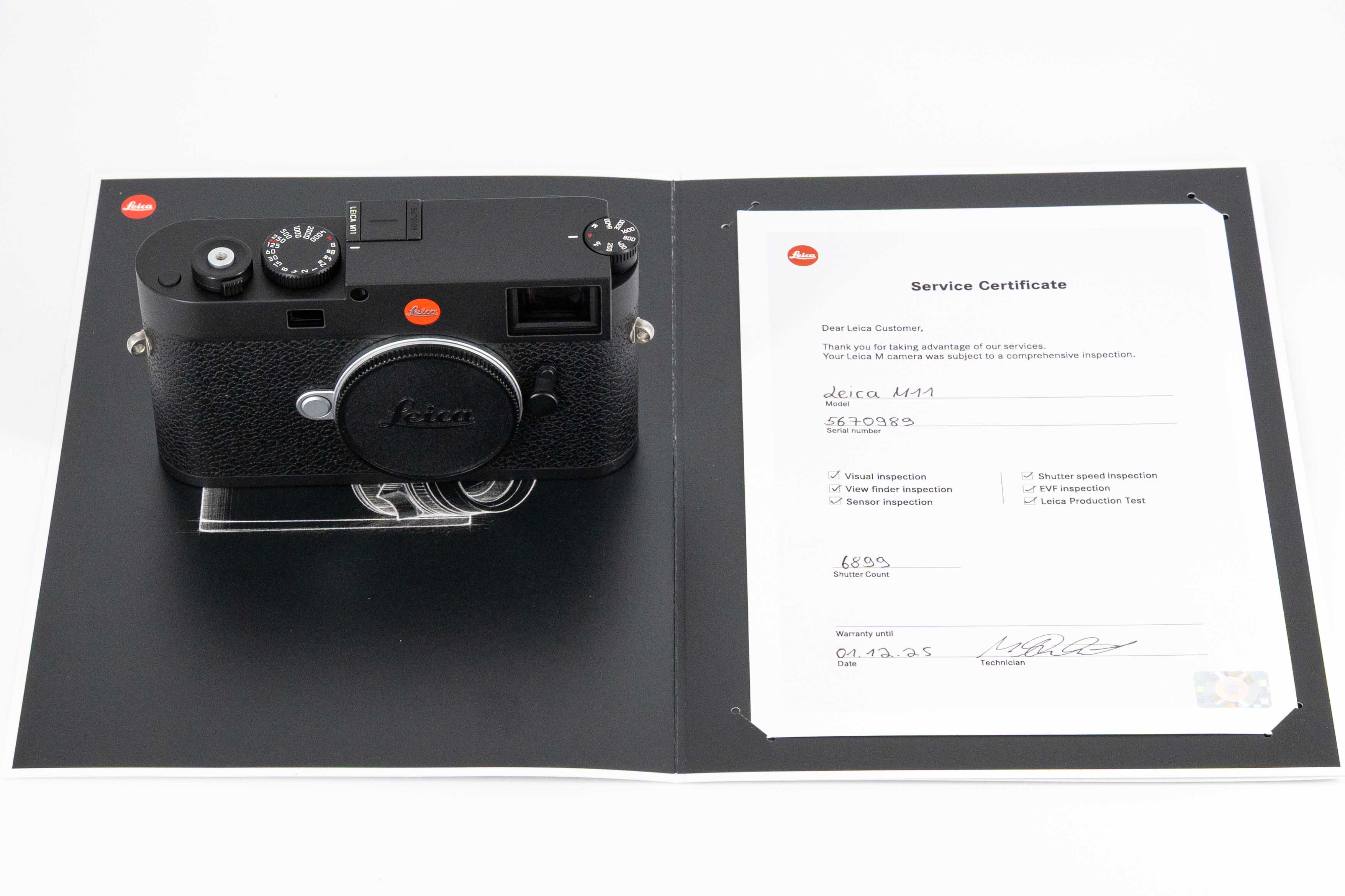 M11, black lacquered