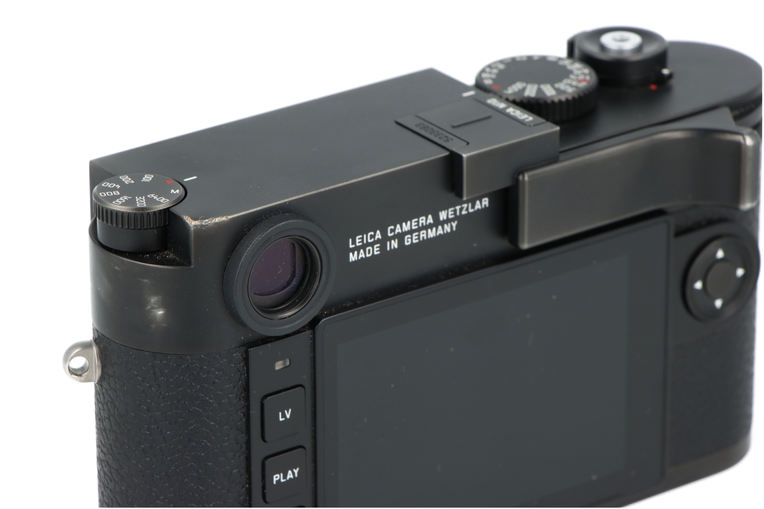 Kit Leica M10 Black Chrome + Thumb support + Half case