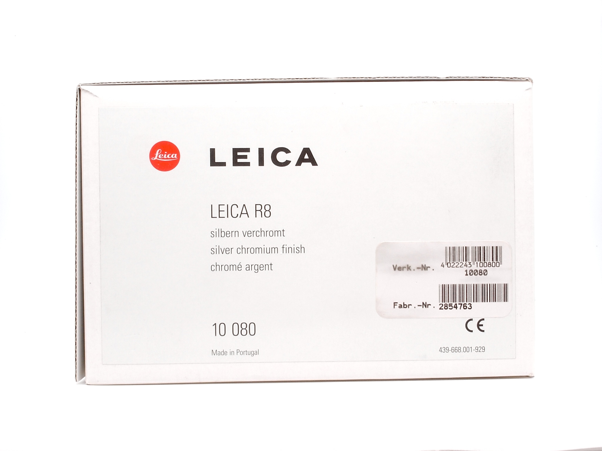 Leica R8 silbern verchromt