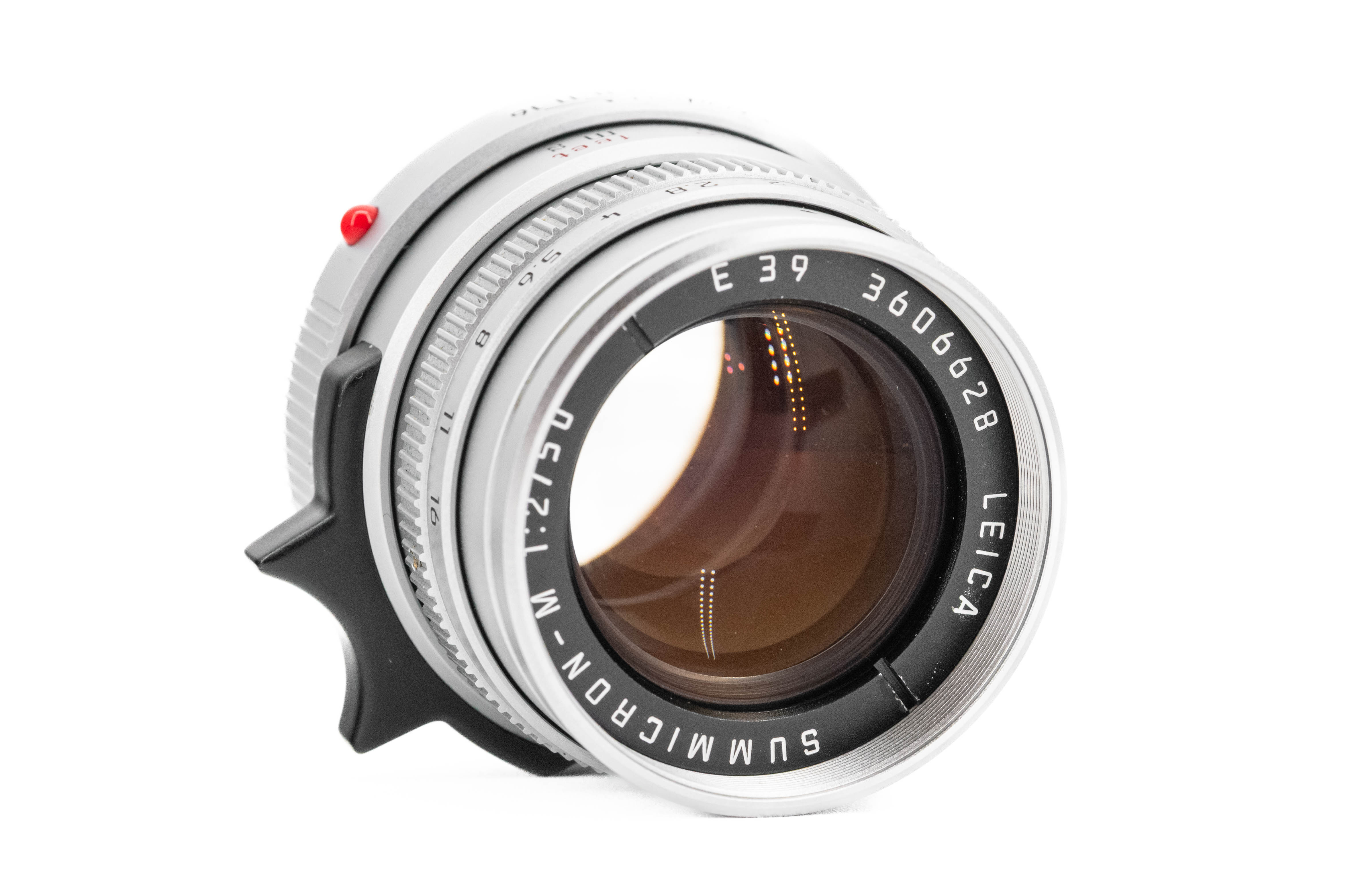 Leica Summicron-M 50mm f/2 v4 Silver Chrome 11825