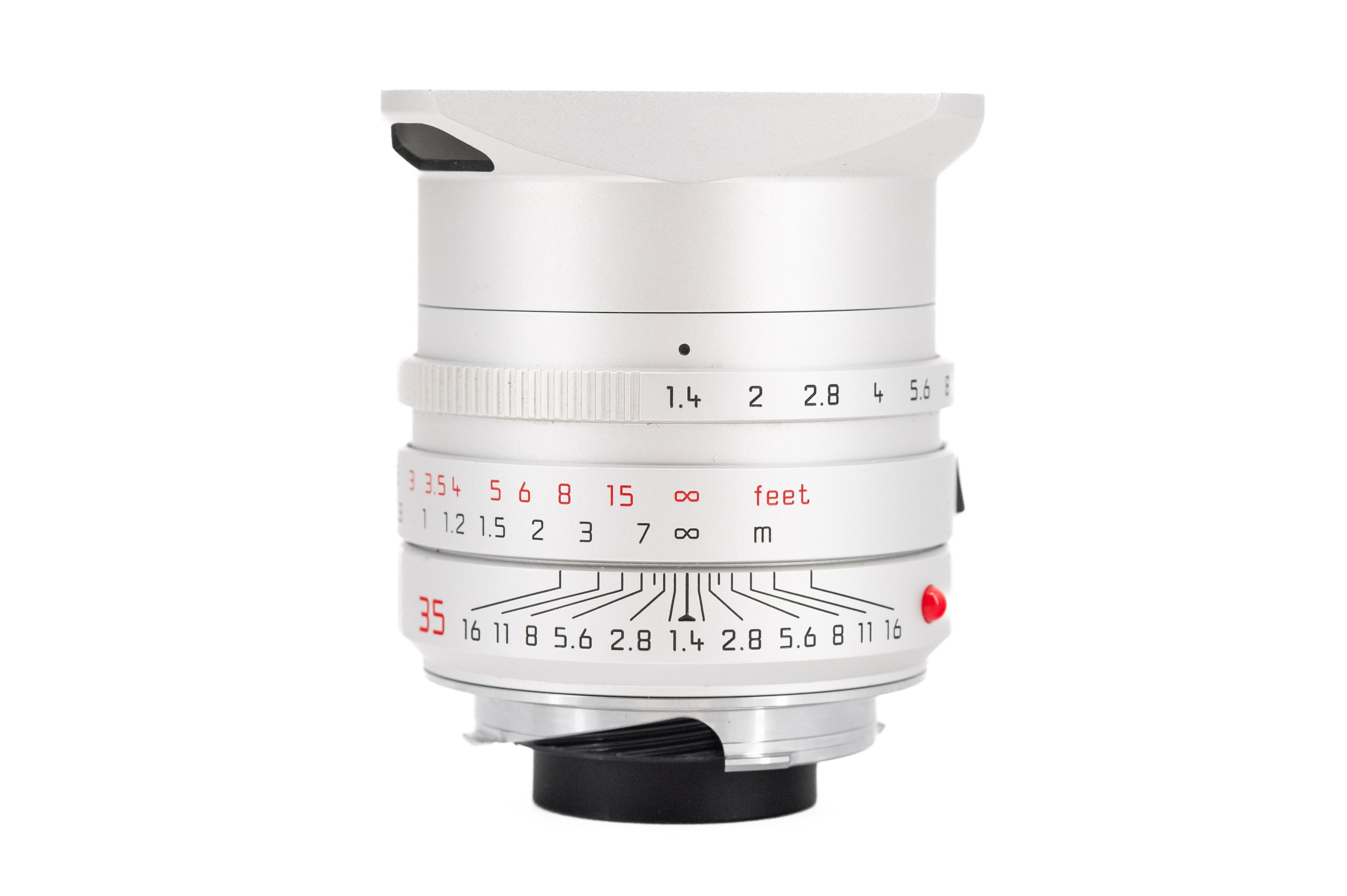 Leica Summilux-M 35mm f/1.4 ASPH FLE Silver Anodised 11675