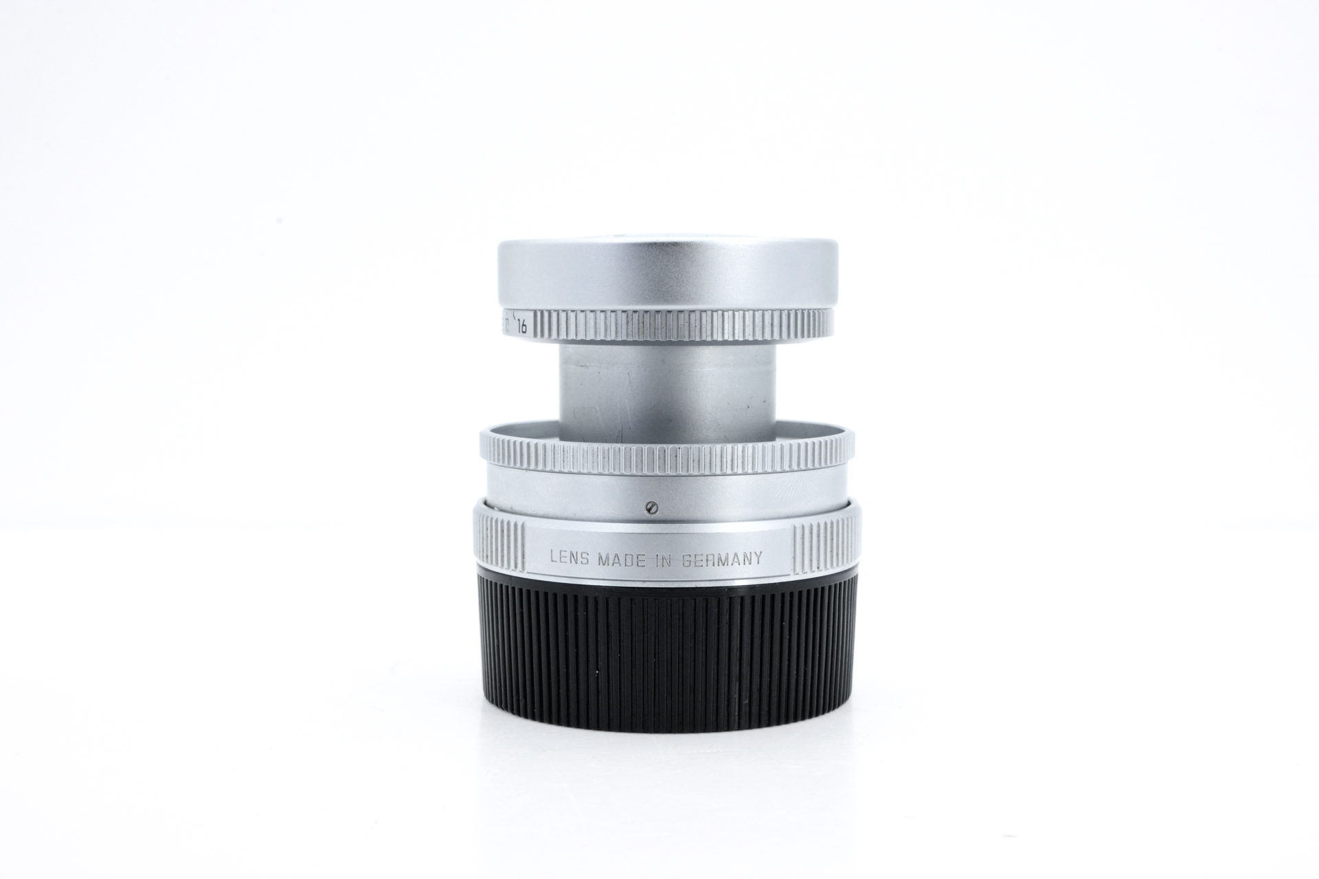 LEICA ELMAR-M 2.8/50 mm, silver, retractable