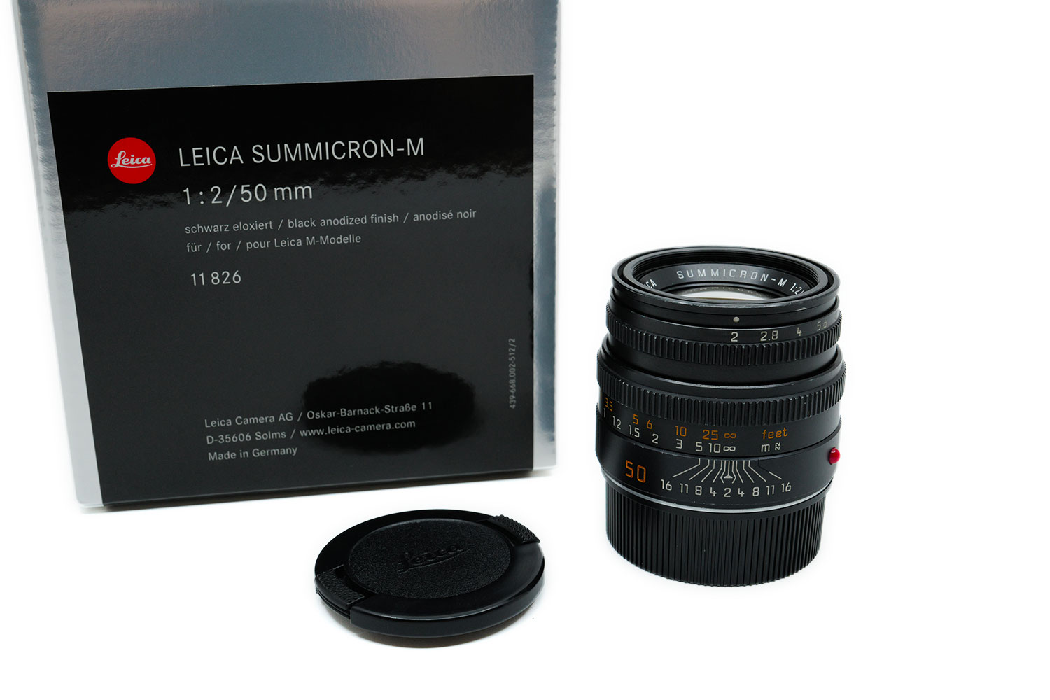Leica SUMMICRON-M 2/50mm (Ex Demo)
