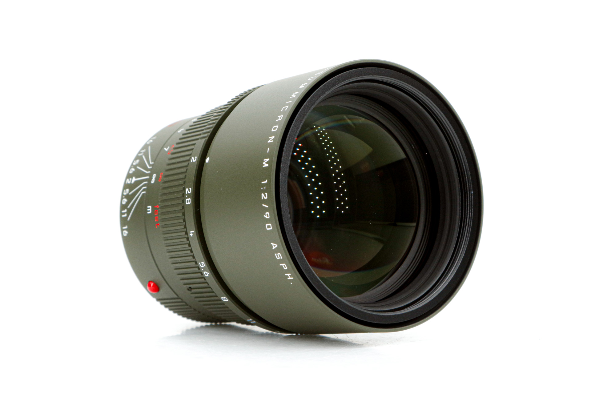 LEICA APO-Summicron-M 2.0/90mm ASPH. "Safari" painted olive green