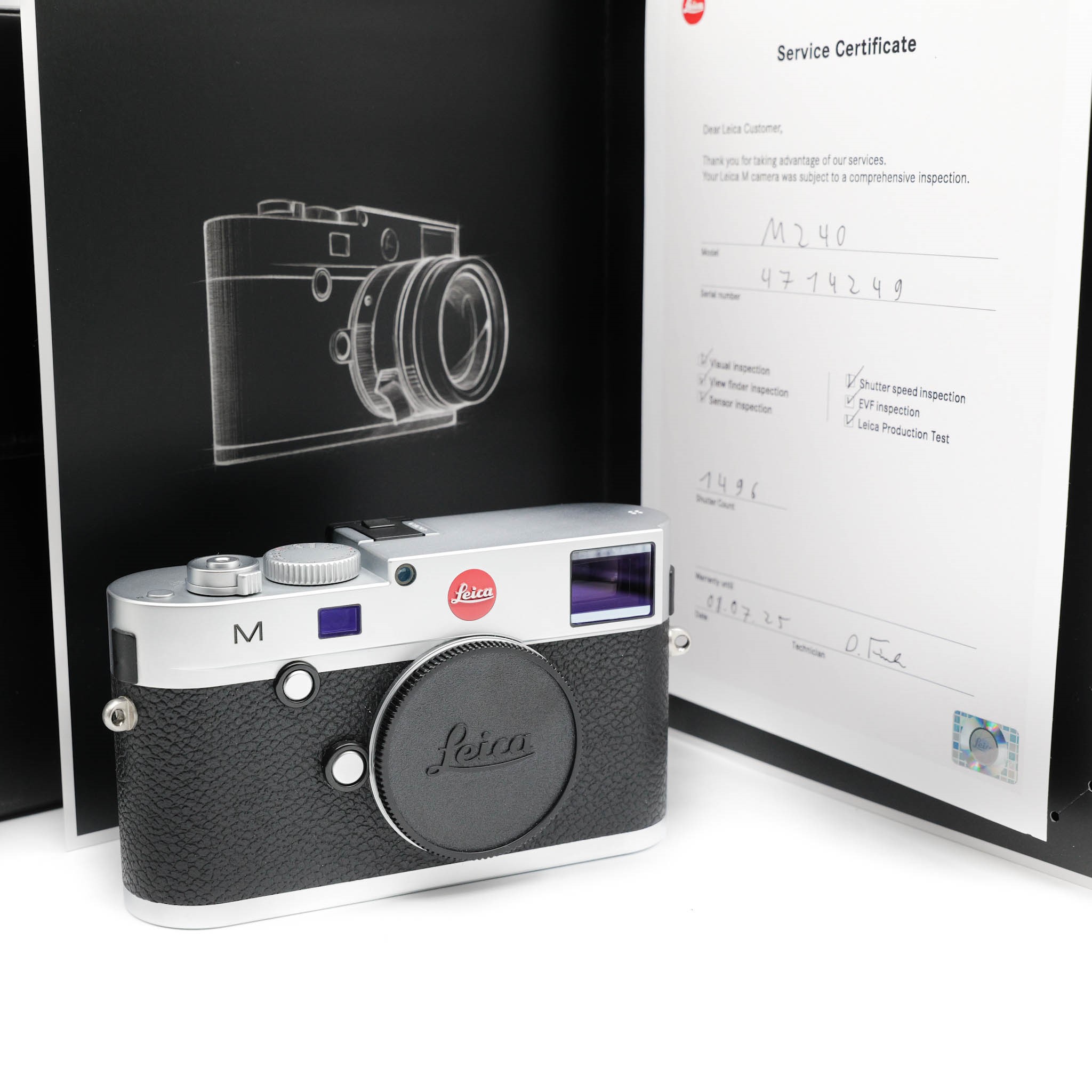 Leica M (Typ 240) Silver chrome - 10771