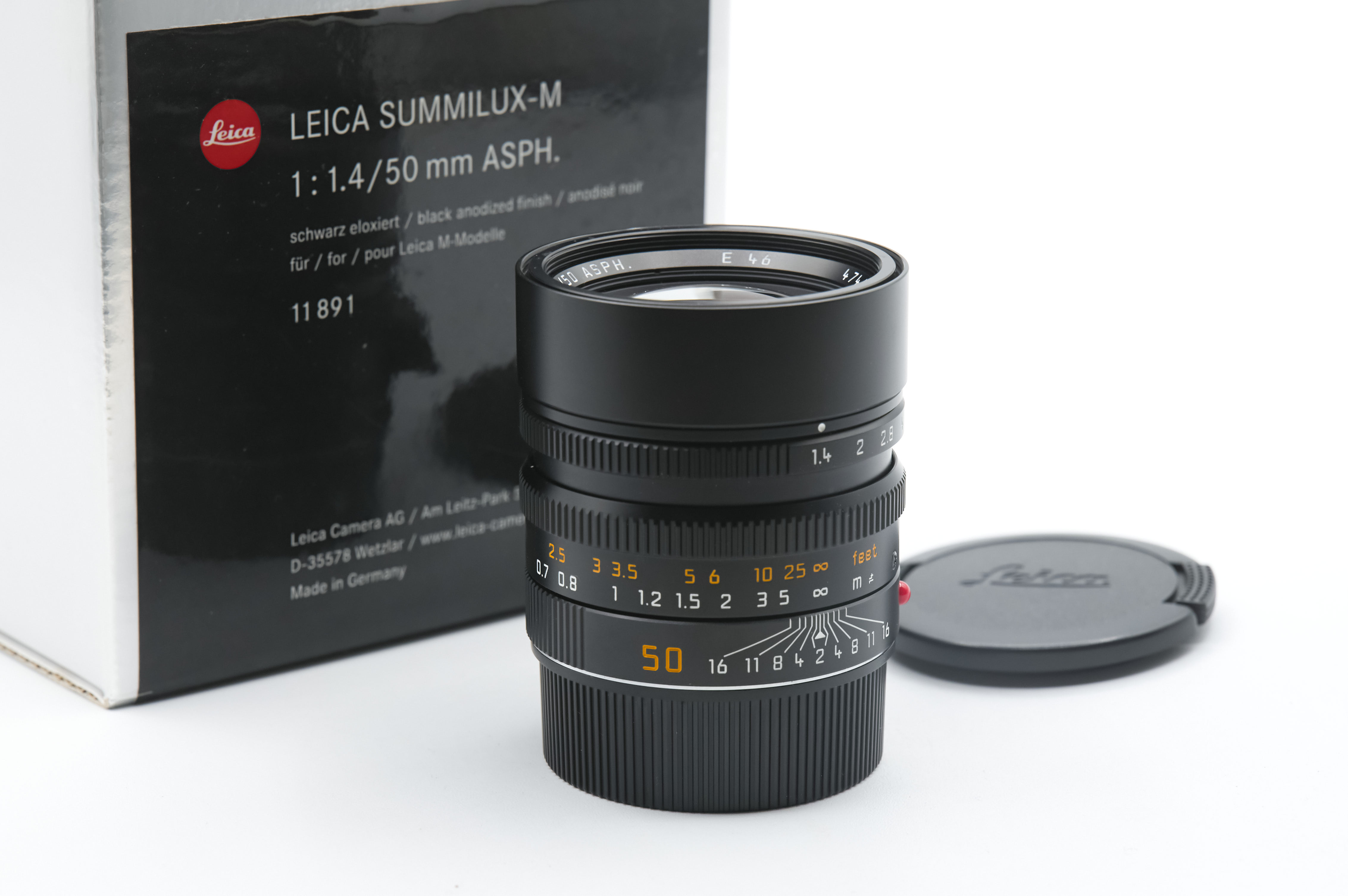 Summilux-M 1.4/50 mm ASPH., Black - 11891