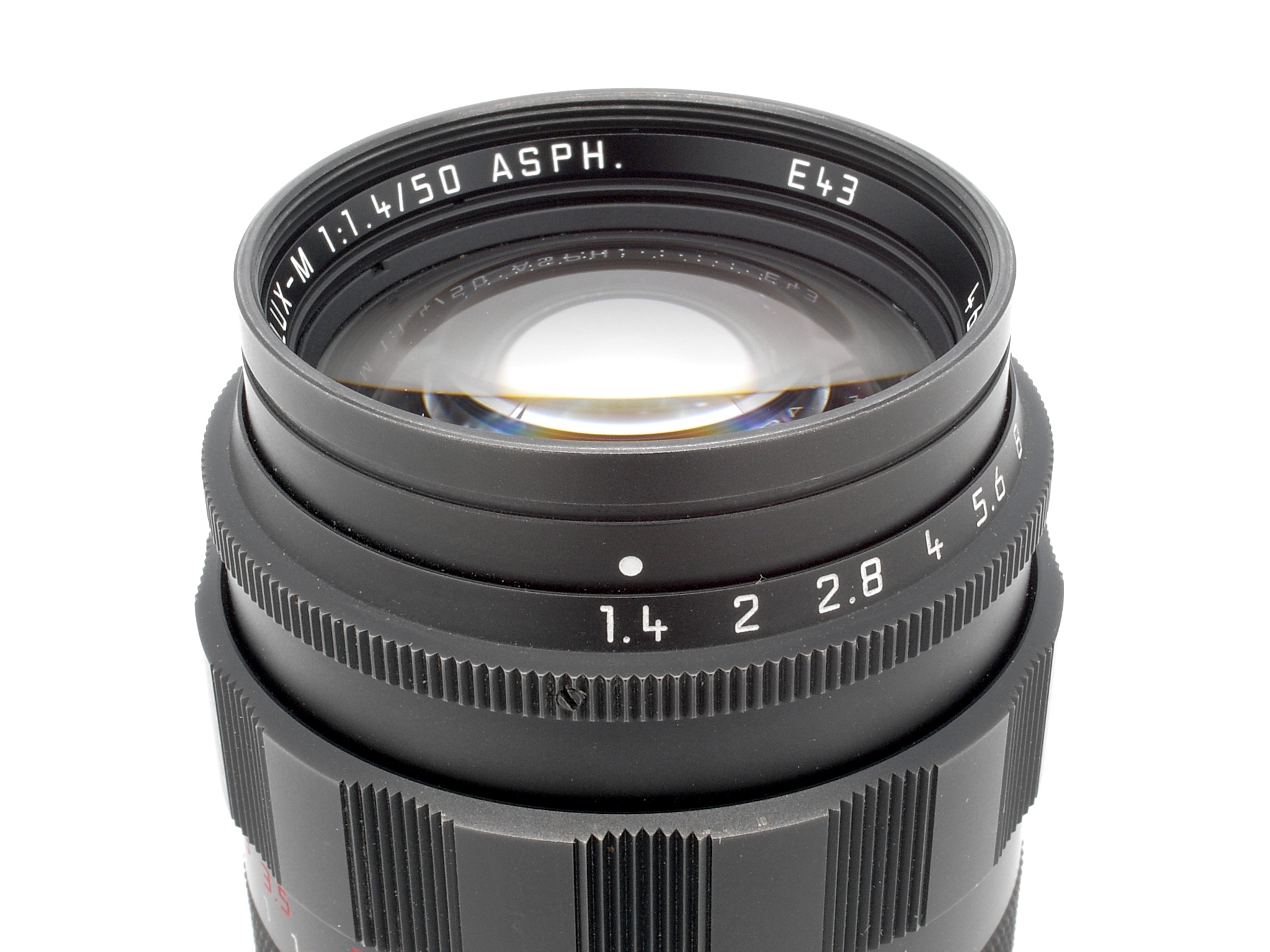 Leica Summilux-M 1,4/50mm ASPH. 6Bit schwarz verchromt