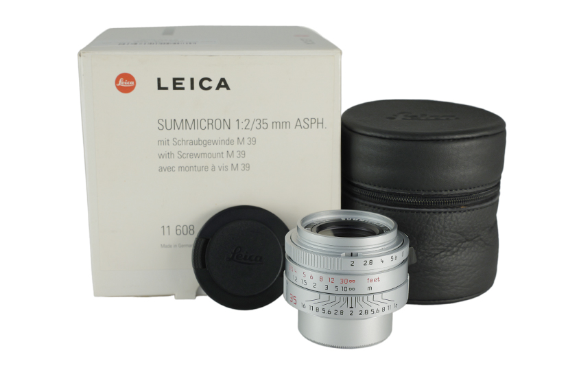 LEICA SUMMICRON 1:2/35 ASPH. E39, Schraubgewinde M39 11608